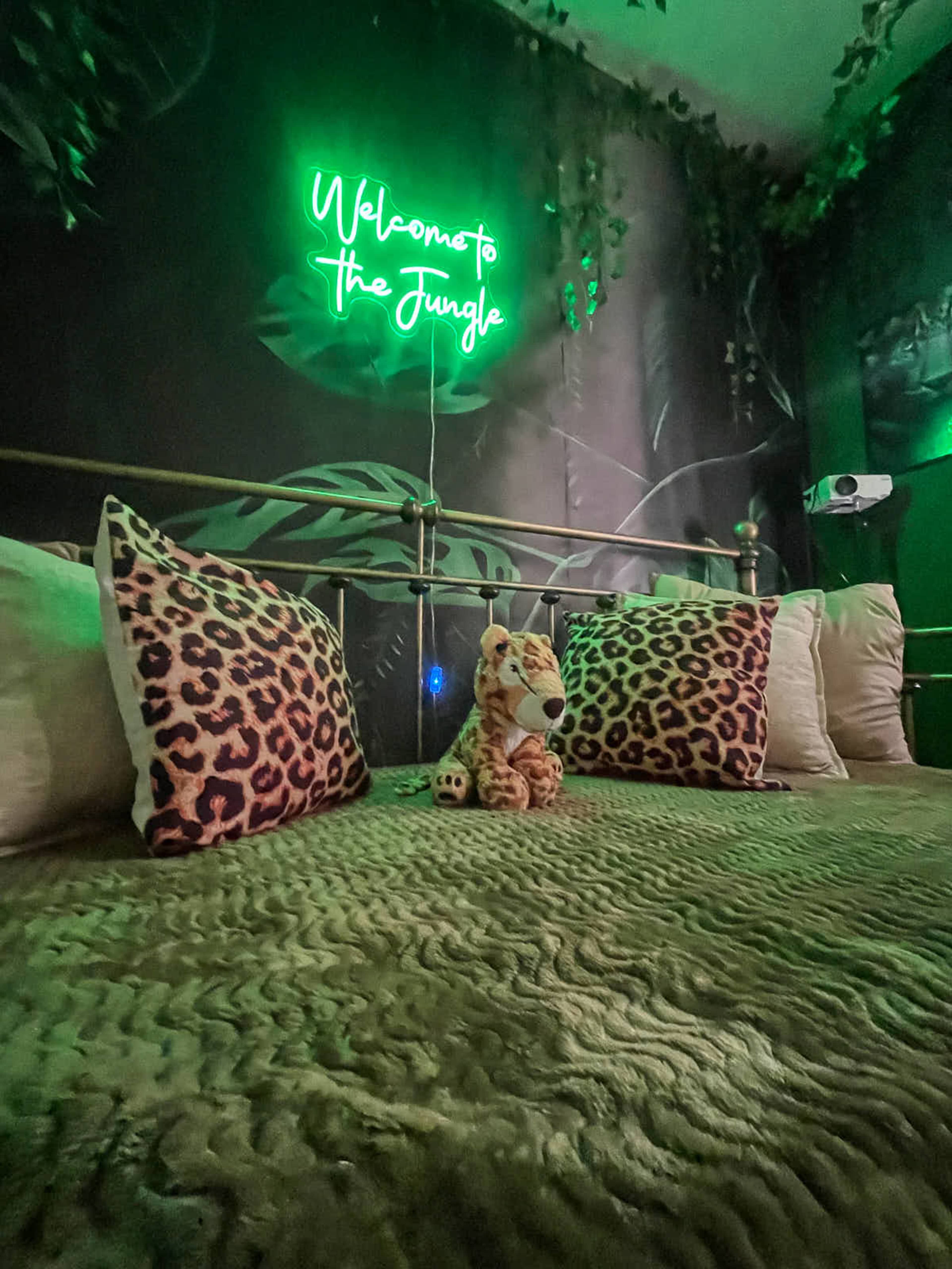 Boudoir Love Jungle w/ Movie Room & Heart Shaped Bed♥️🌴 Image in North Philadelphia, Philadelphia, PA