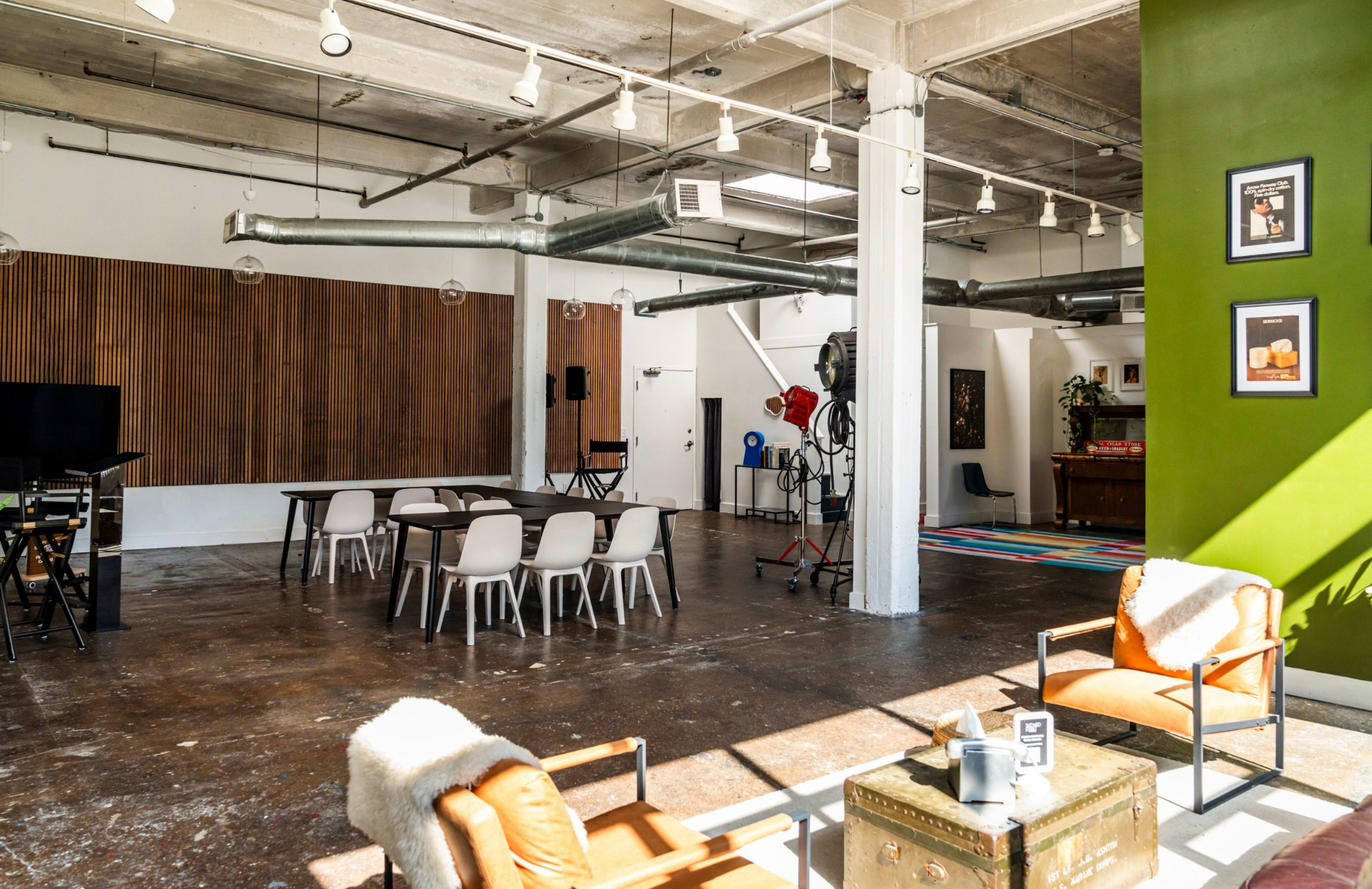 Modern Industrial Creative Content Studio and Event Space located on the Beltline Image in Old Fourth Ward, Atlanta, GA