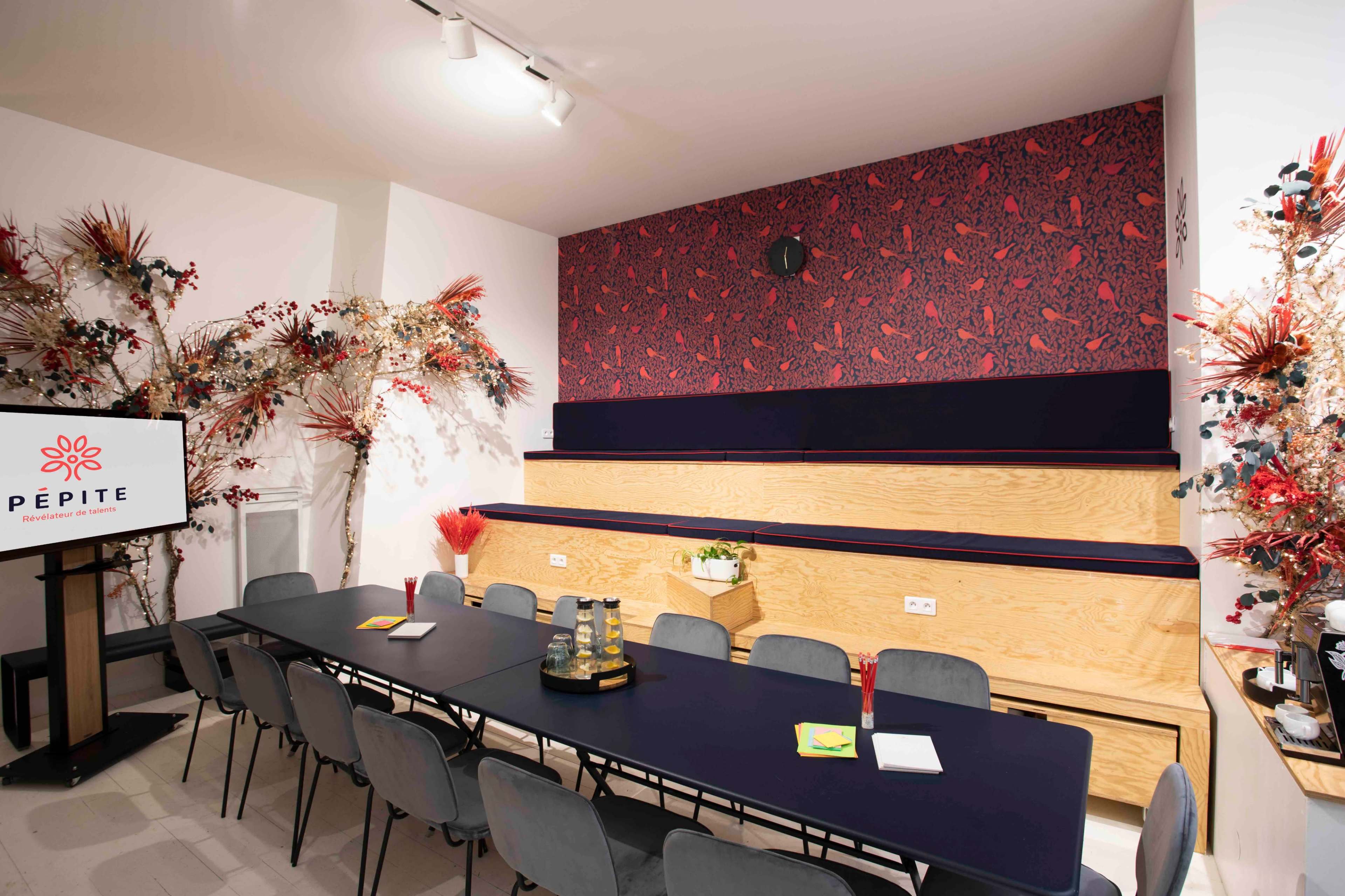 Sublime double espace eco-responsable, lumineux, central, calme Image in Monnaie, Paris, 