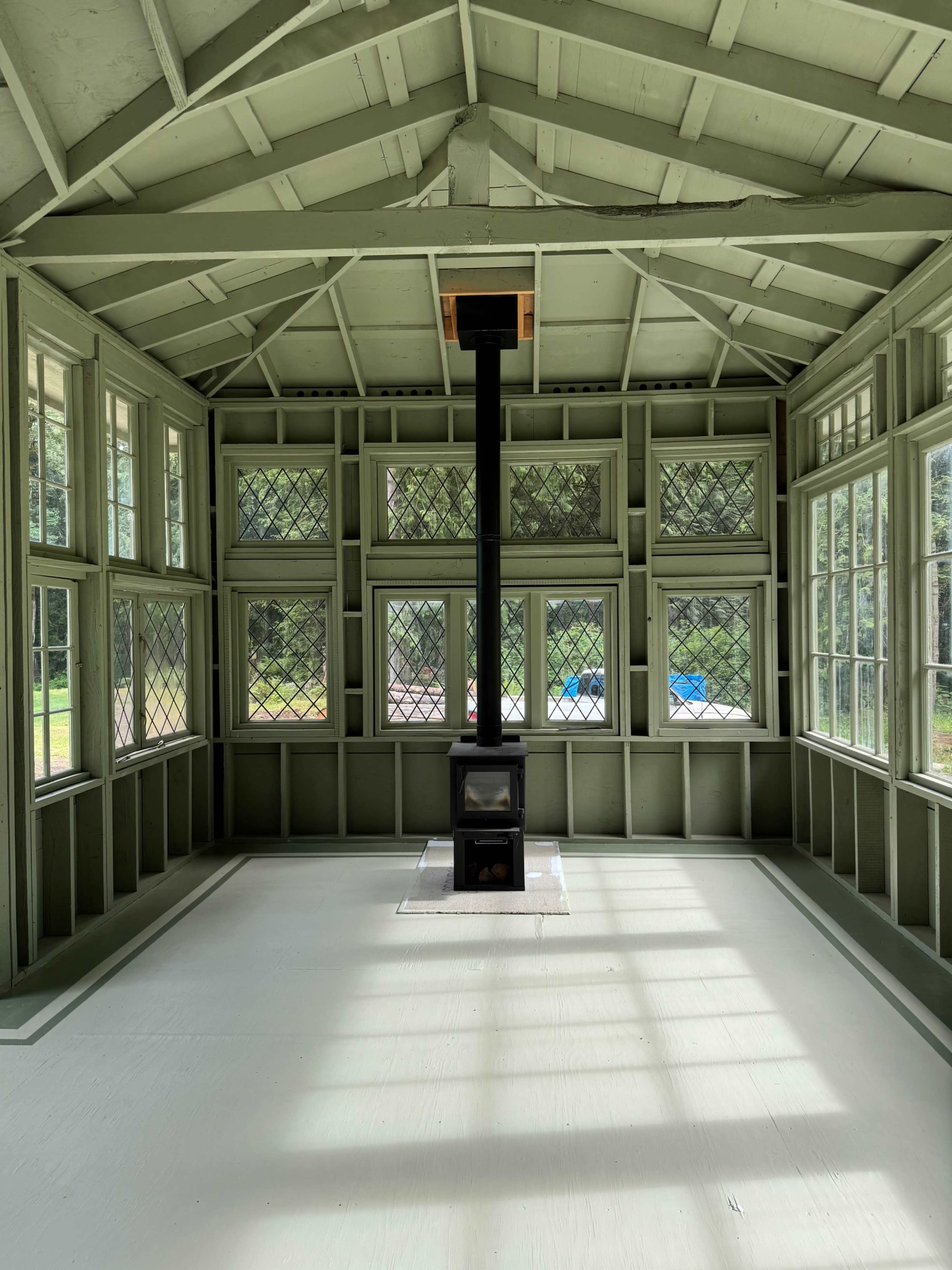 Charming Greenhouse with Garden Image in Kayak Point, Stanwood, WA