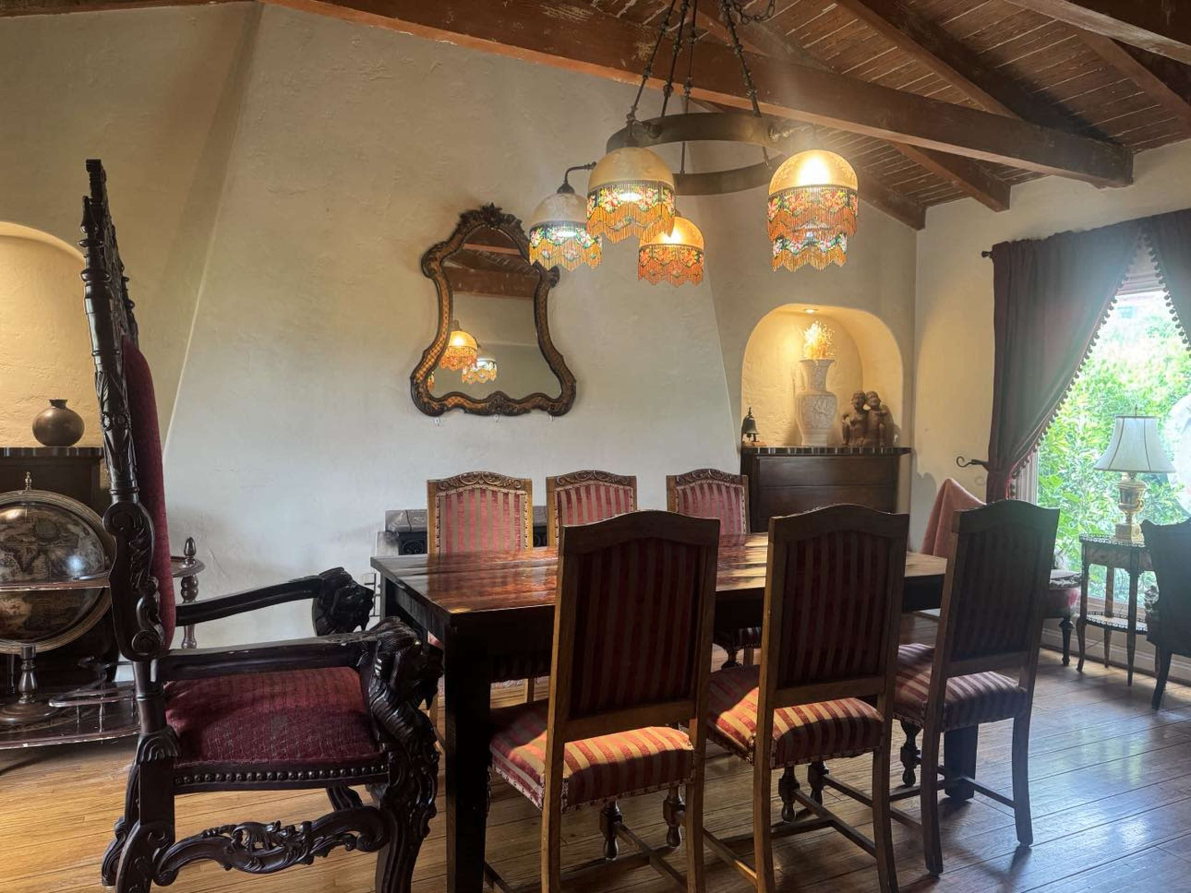 Scenic Spanish-Style Home with Expansive Yards, Sunroom, Citrus Orchard & Storybook Cottage Image in Glenwood, Glendale, CA