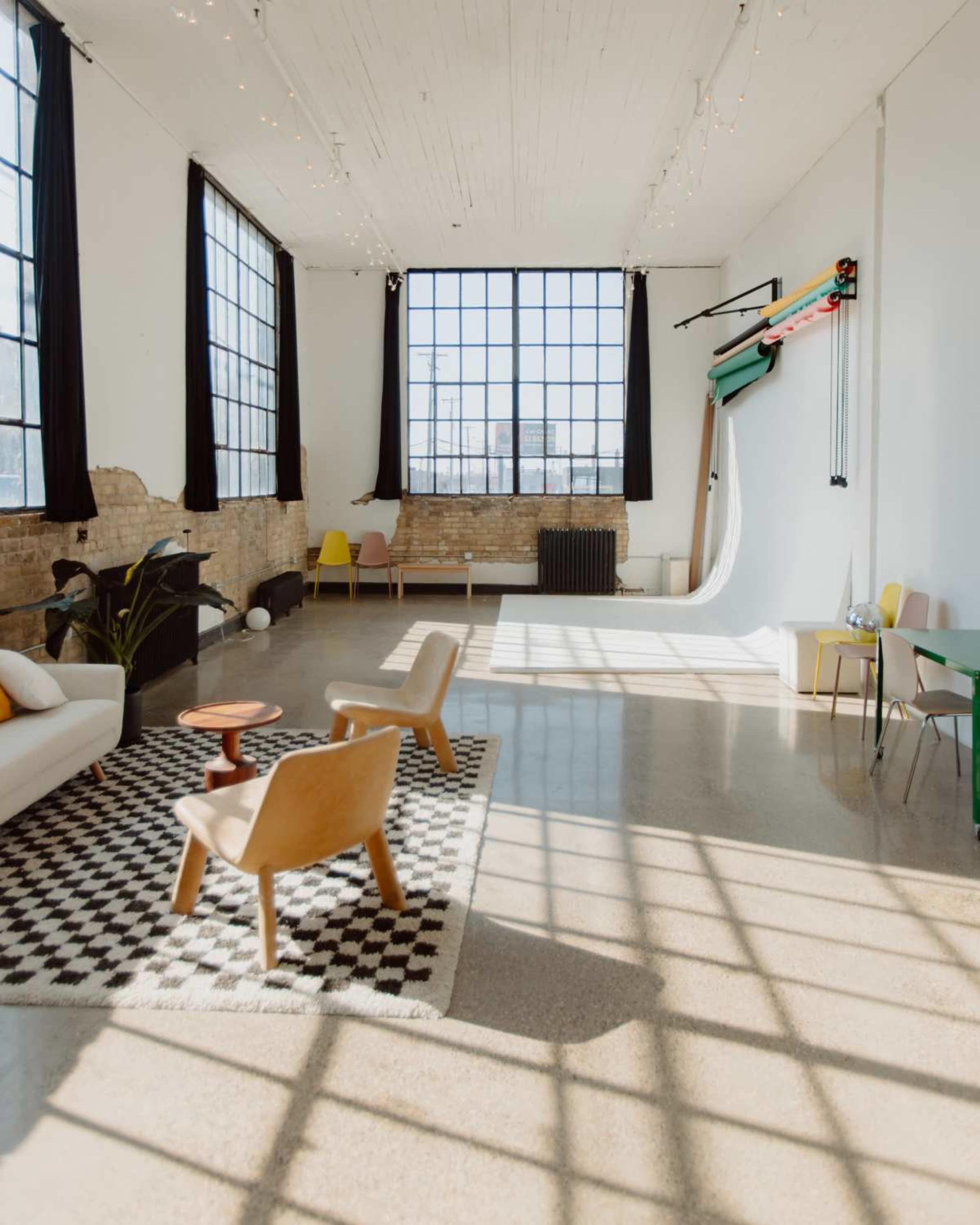 First Floor Industrial Corner Studio with Huge Windows in Northeast, Minneapolis Image in Windom Park, Minneapolis, MN