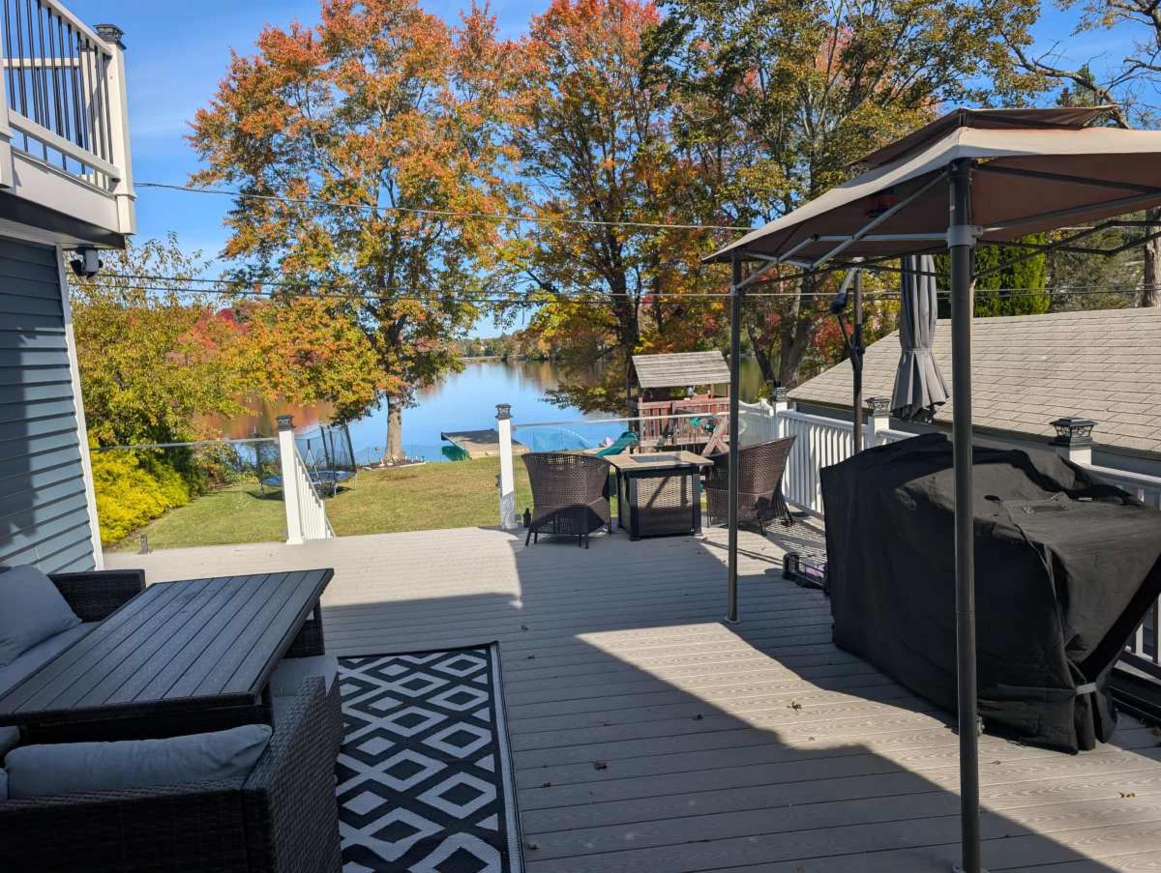 Lakefront Backyard Retreat Image in Forest Grove, Worcester, MA