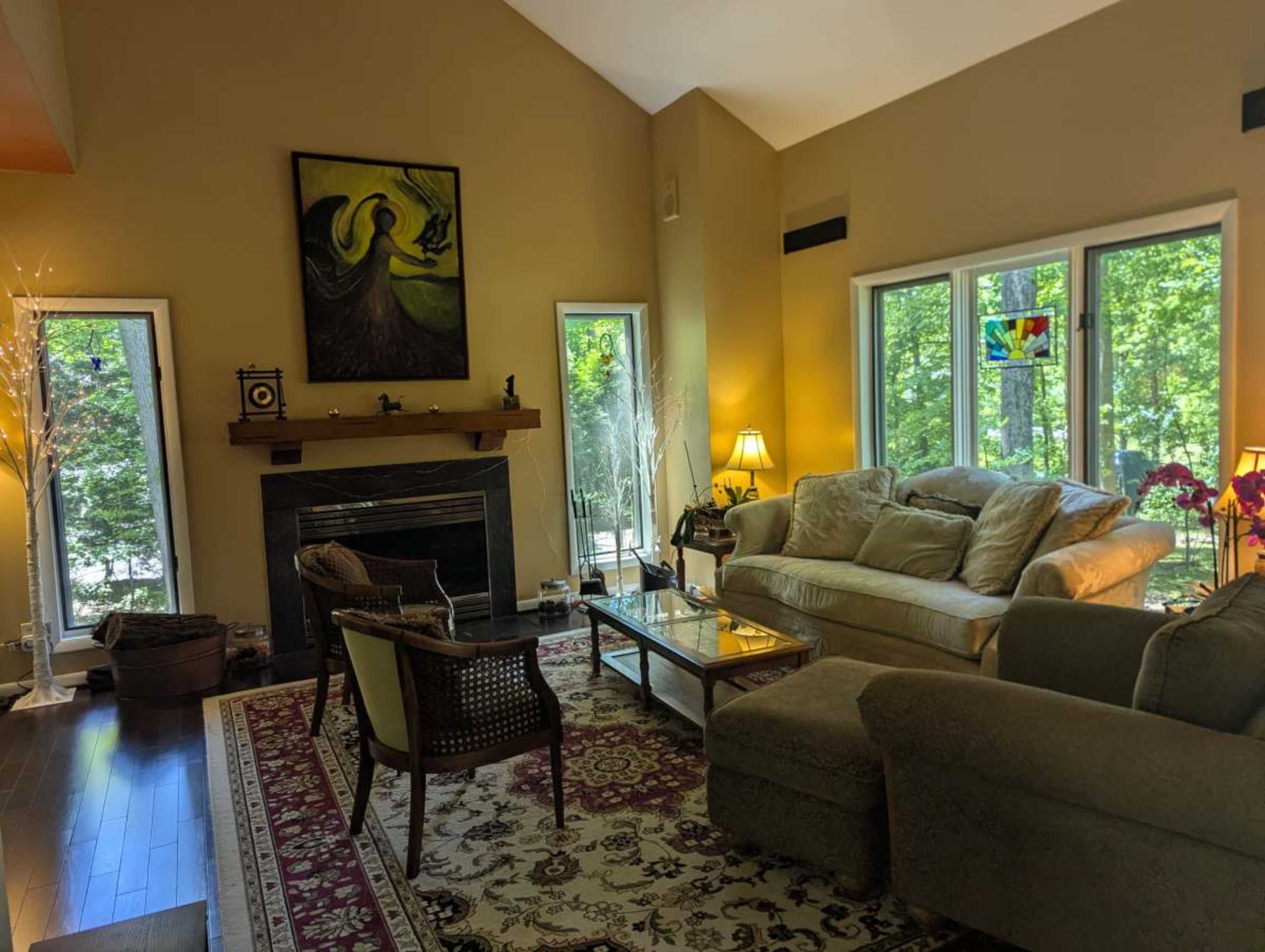 Modern House in the Woods Image in , Owings Mills, MD