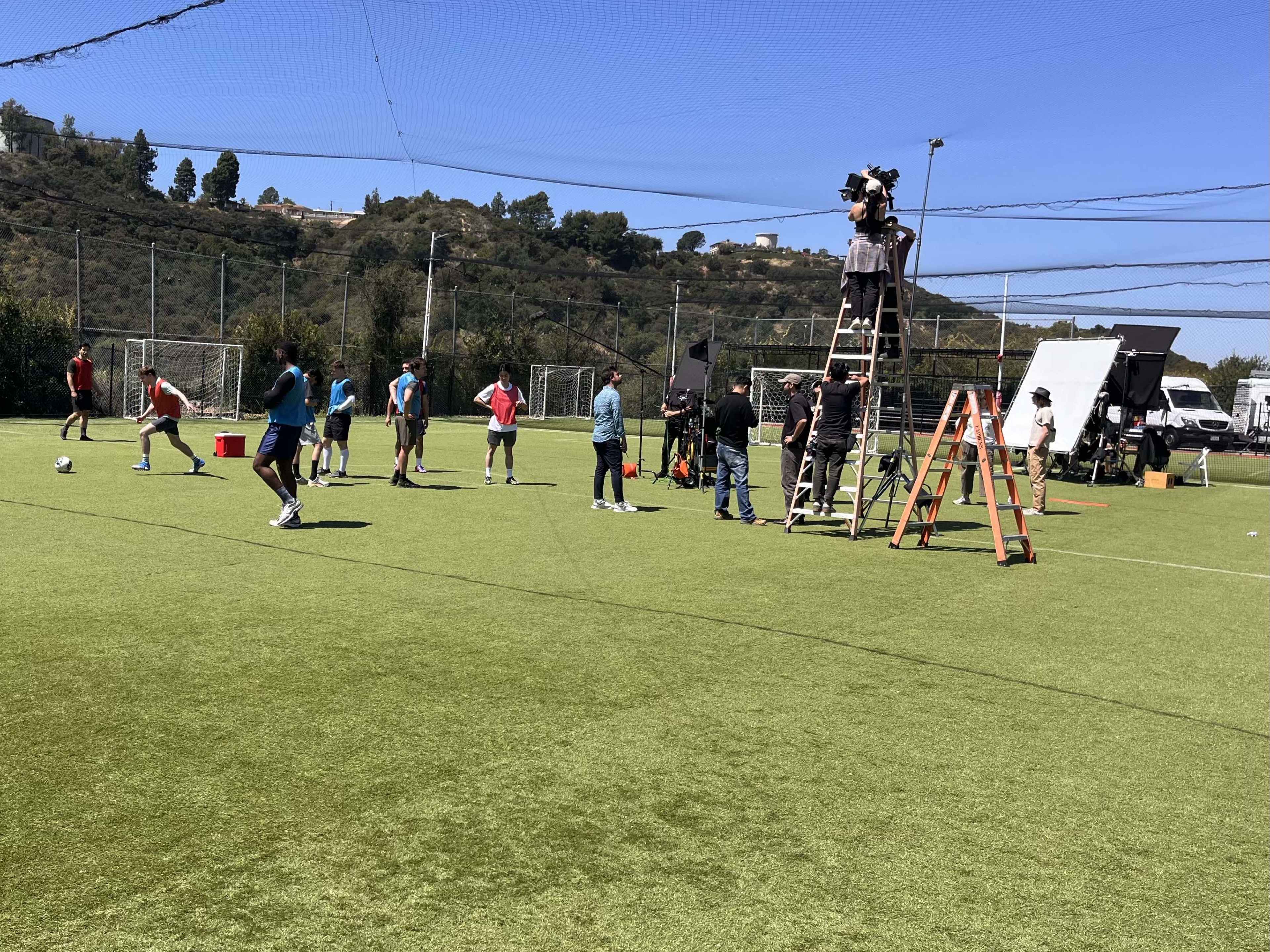 Outdoor Sports Complex & Arena w/Soccer Fields, Mountain views, Open Space, Bleachers, Private Image in Tujunga, Tujunga, CA