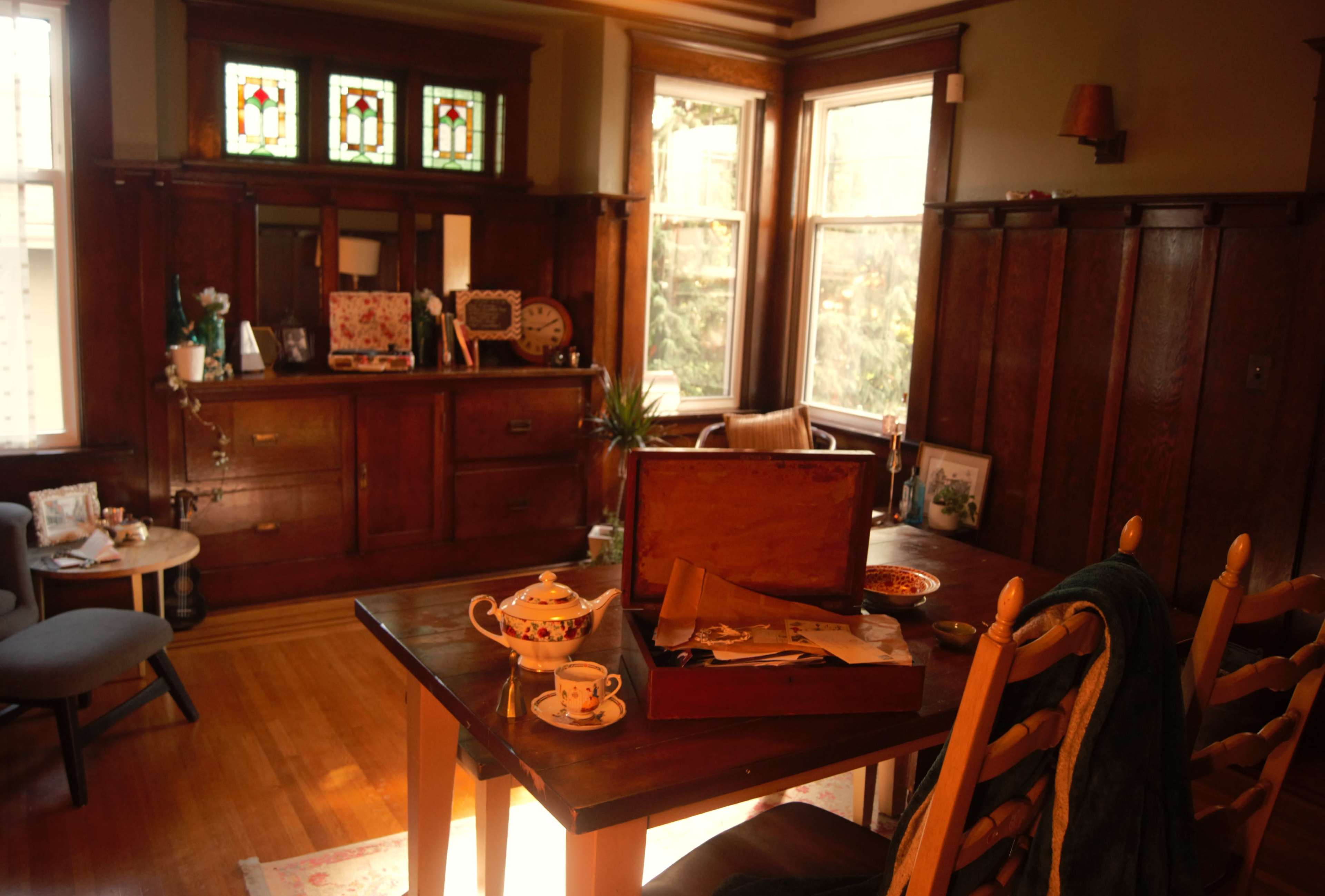 Historic Craftsman Gem with Deck, Views & Garden Image in Gorge -Tillicum Area, Victoria, BC