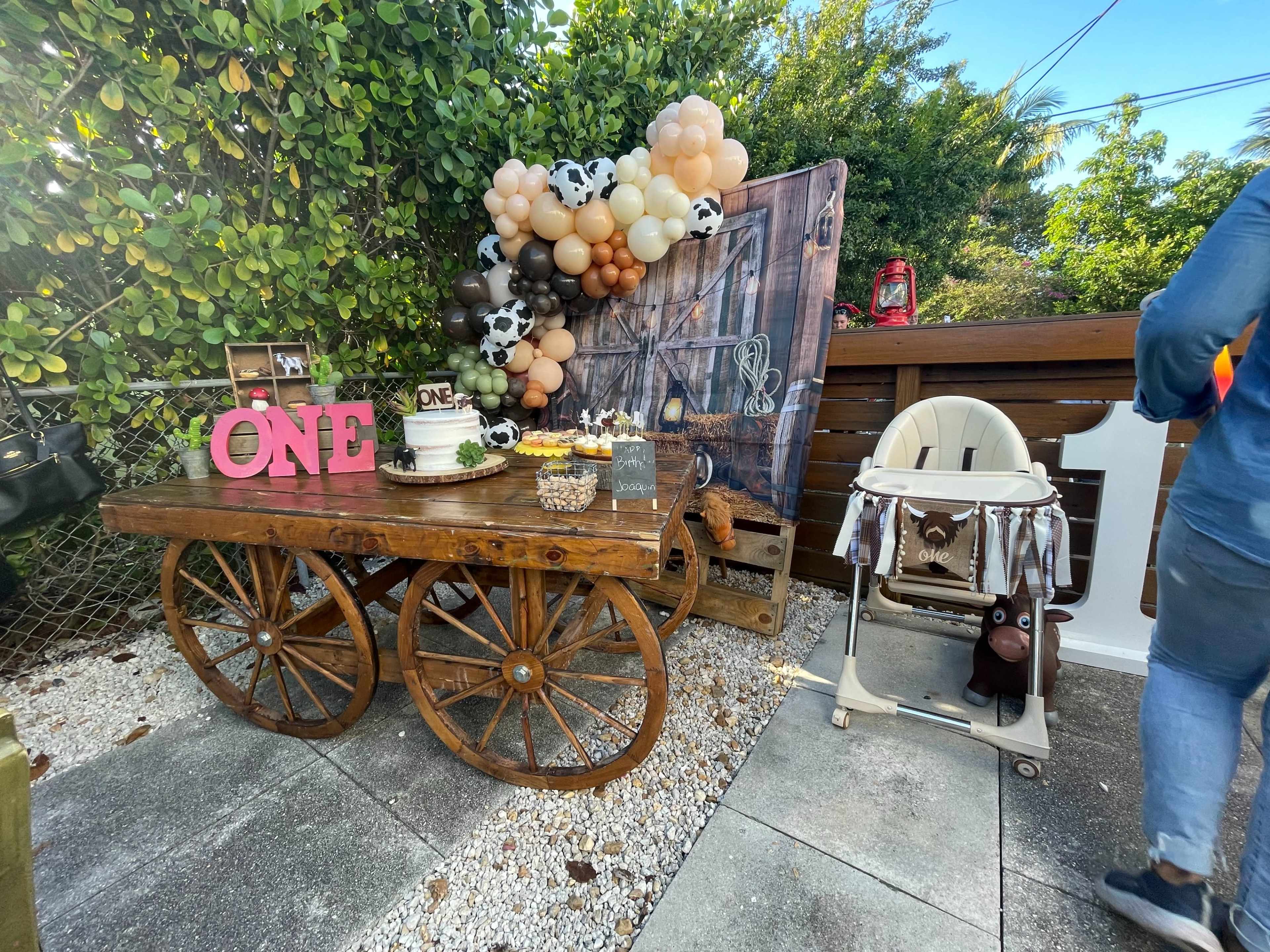 MidCentury Rustic Private Backyard and Studio - Small Gathering Space Image in North Miami Beach, North Miami Beach, FL