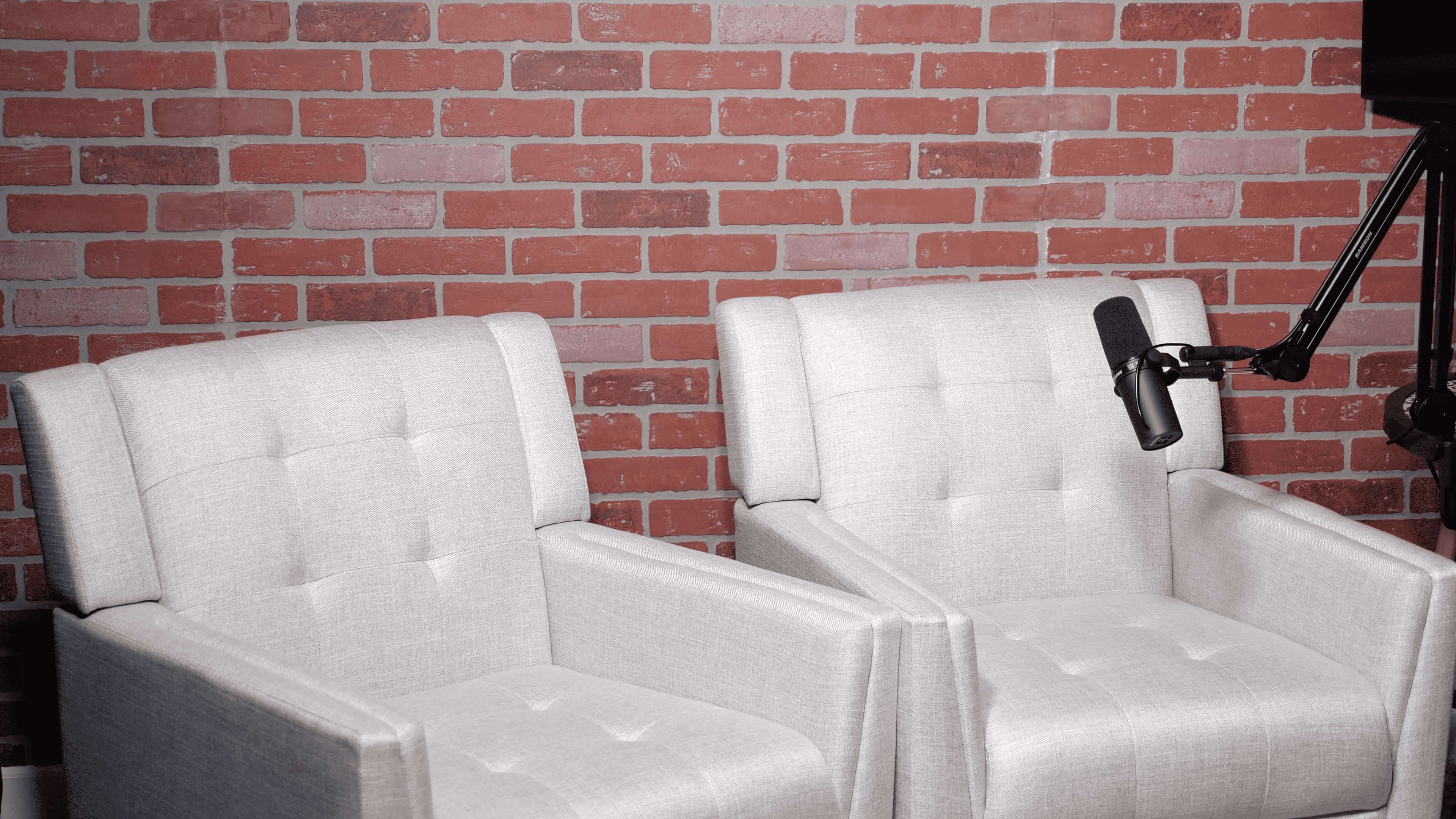 Podcast Recording Studio in Burbank - ALL LIGHTS AND AUDIO INCLUDED! - 4K Video Recording Optional! - Burbank Podcast Studios Set 2 Image in Burbank, Burbank, CA