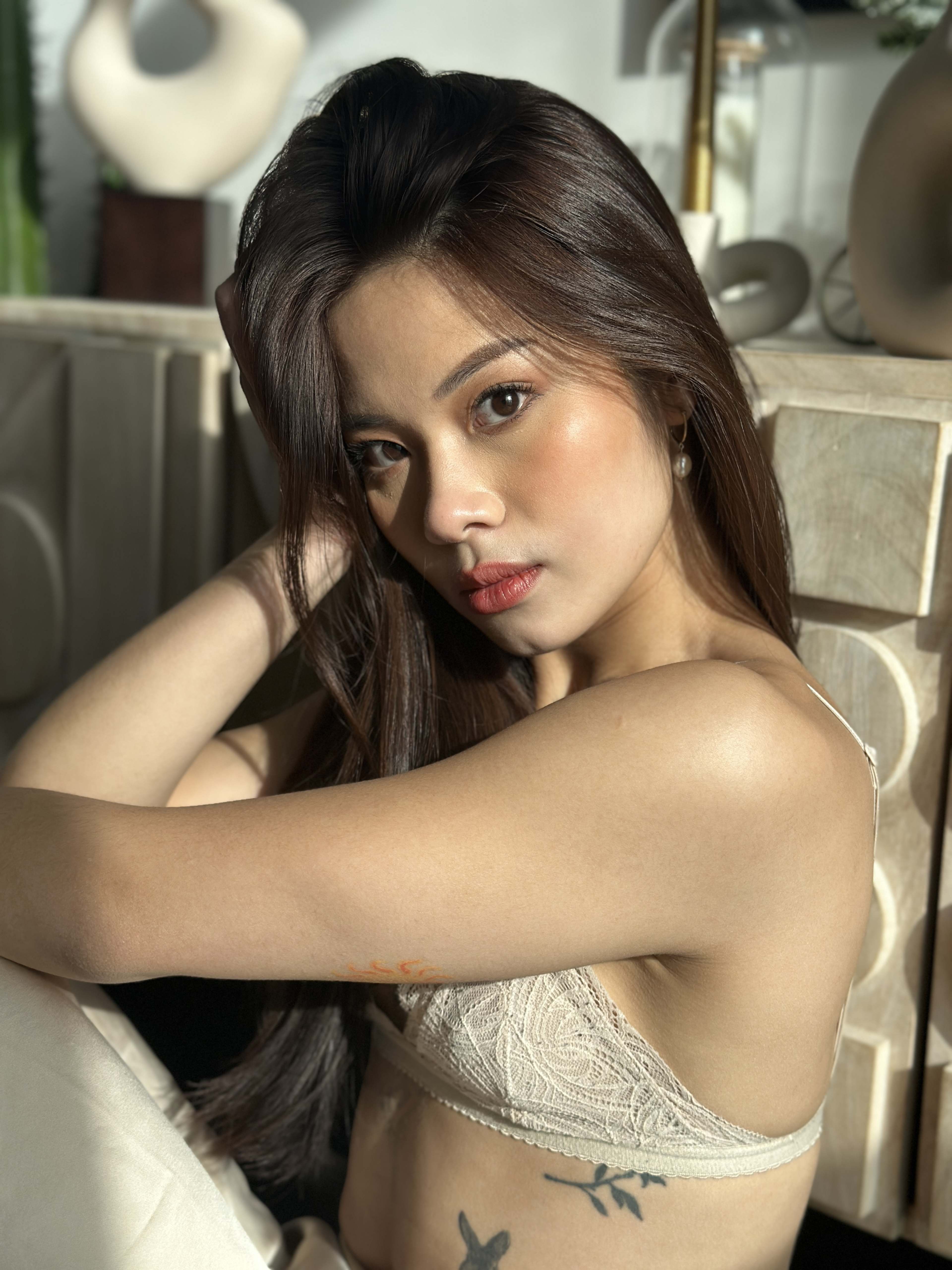 Beauty photo shoot