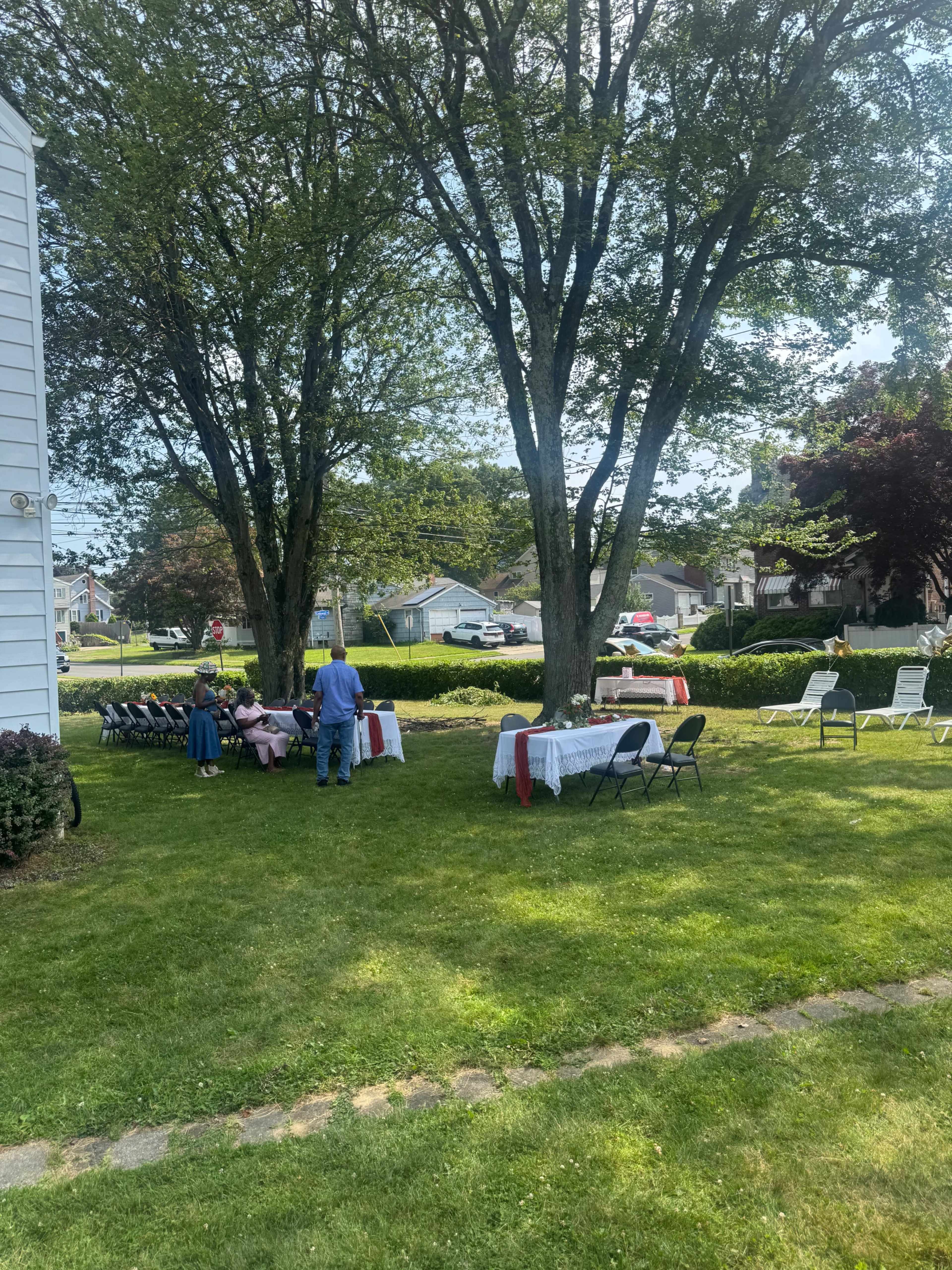 Spacious Shaded Side Yard in Bridgeport, CT Image in North End, Bridgeport, CT