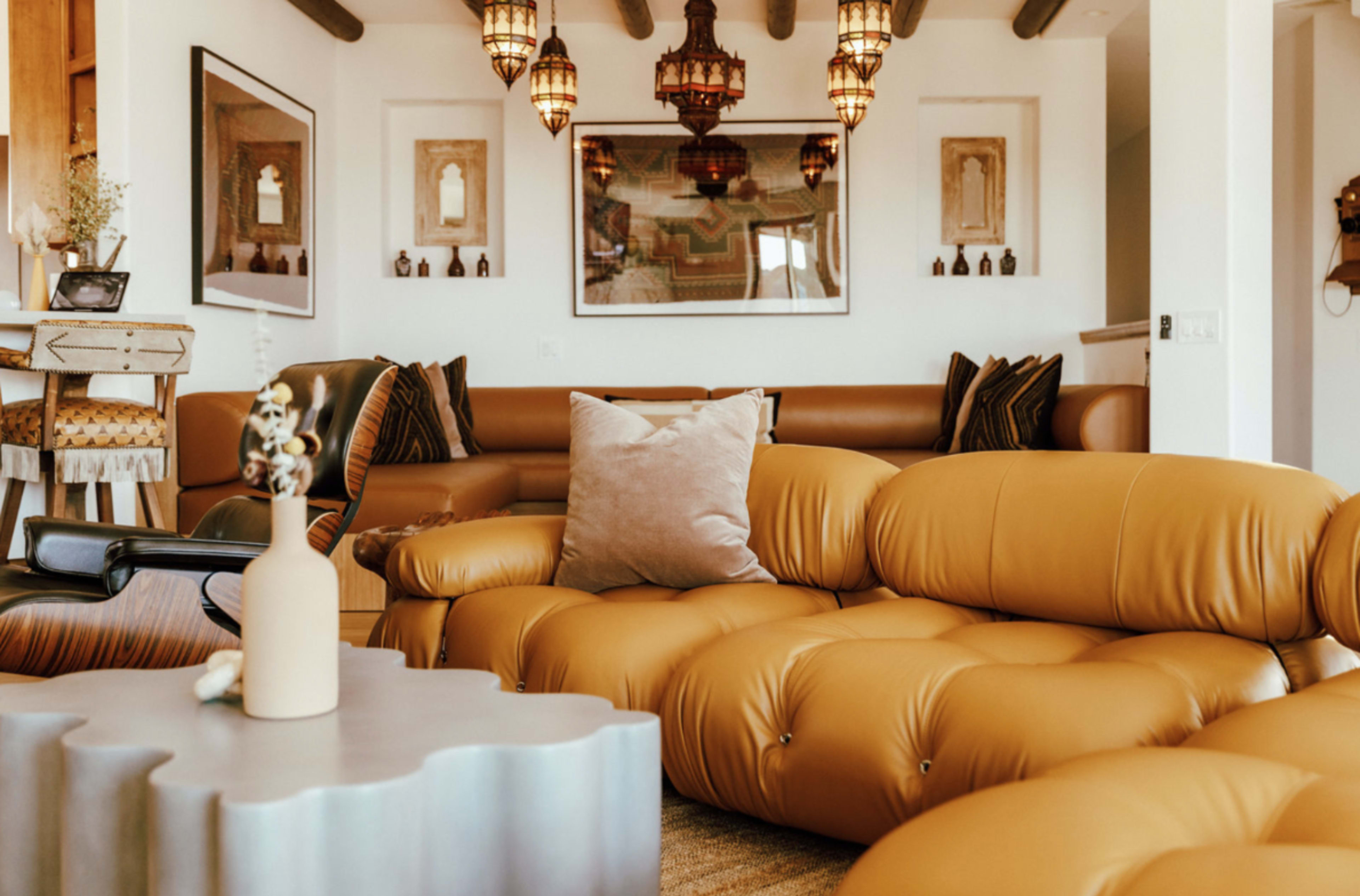 Saguaro Ridge by Fieldtrip | Boulder Estate w/ Mtn Views, Hot Tub, Soaking Pool & Fire Pits Image in Yucca Valley, Yucca Valley, CA