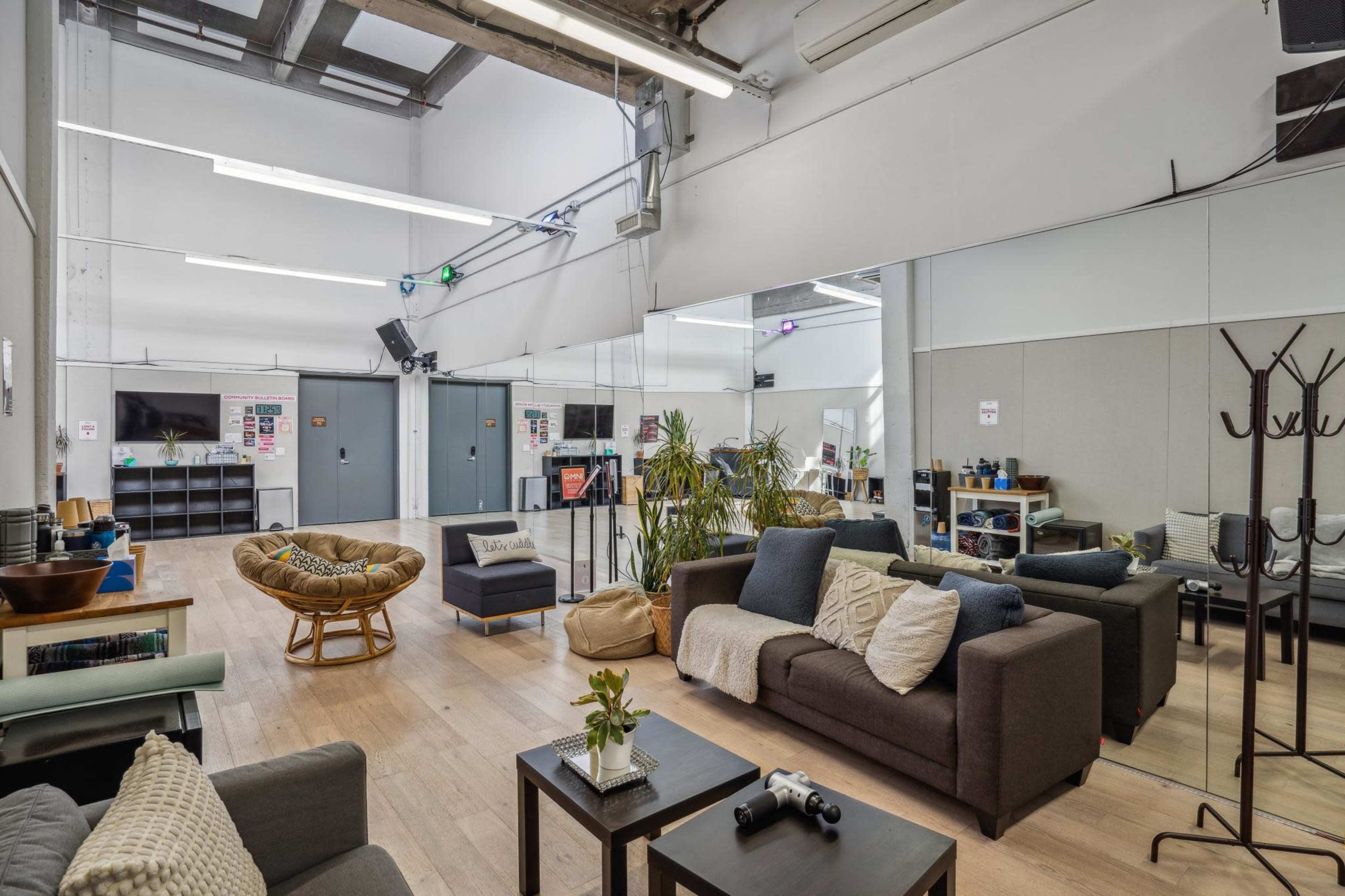 Dynamic dance studio with wall mirrors, sound system, and more! Image in Jingletown, Oakland, CA