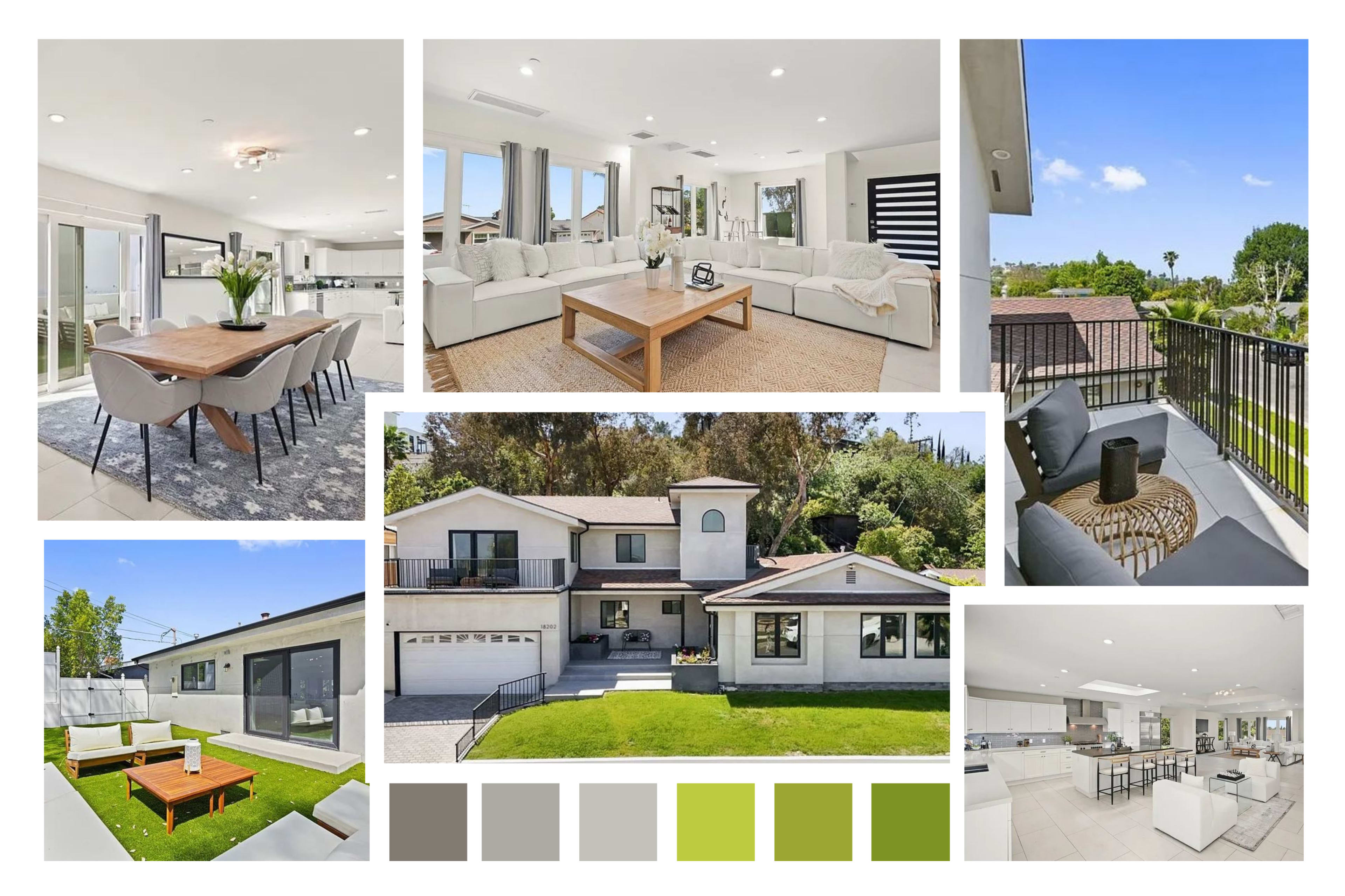 BRIGHT MINIMAL OASIS: WHITE WALLS, MODERN FLOW Image in Tarzana, Los Angeles, CA