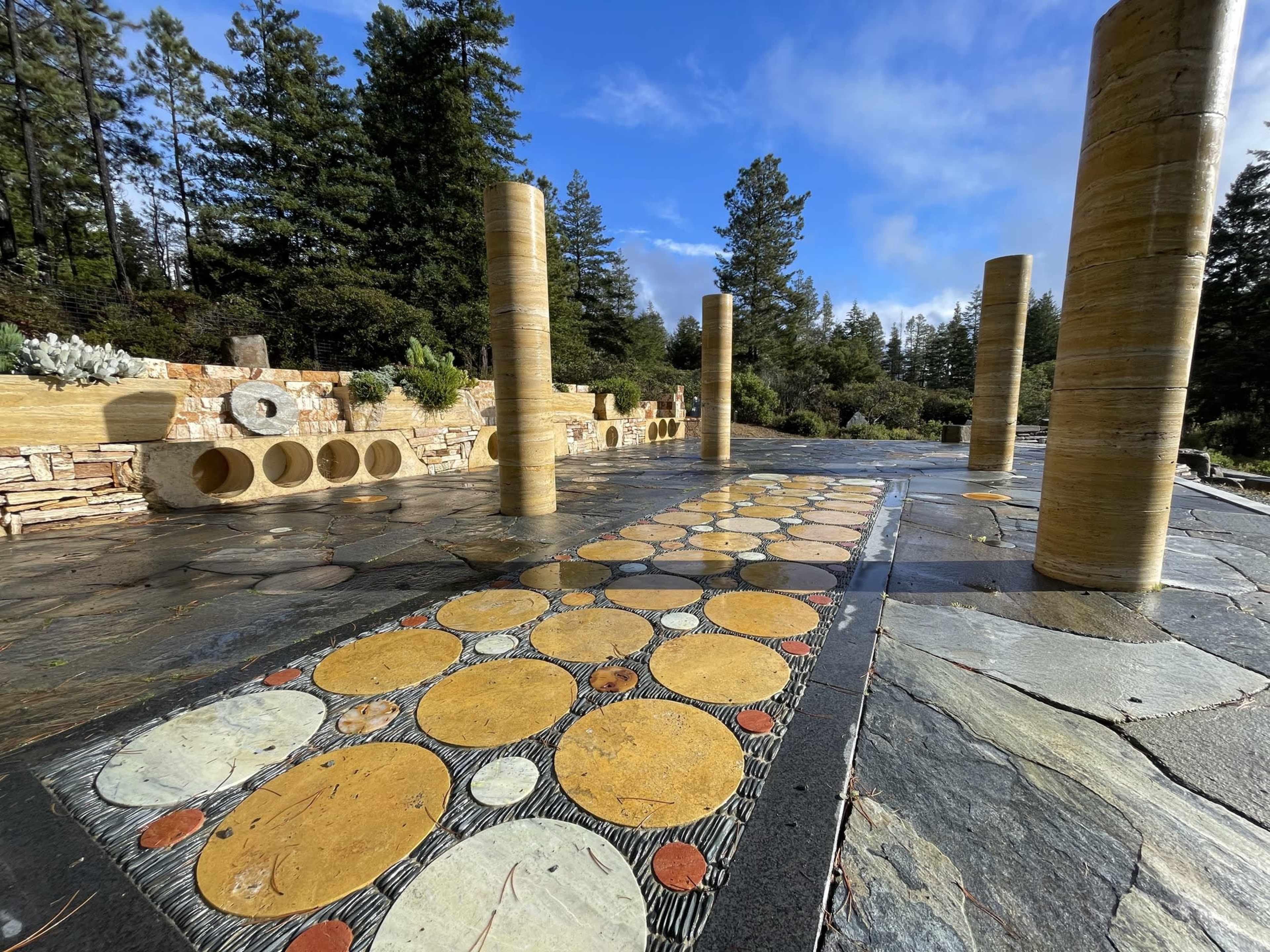 Stone Art Ranch in the Redwoods with Luxury Homestays Image in Anchor Bay, Gualala, CA