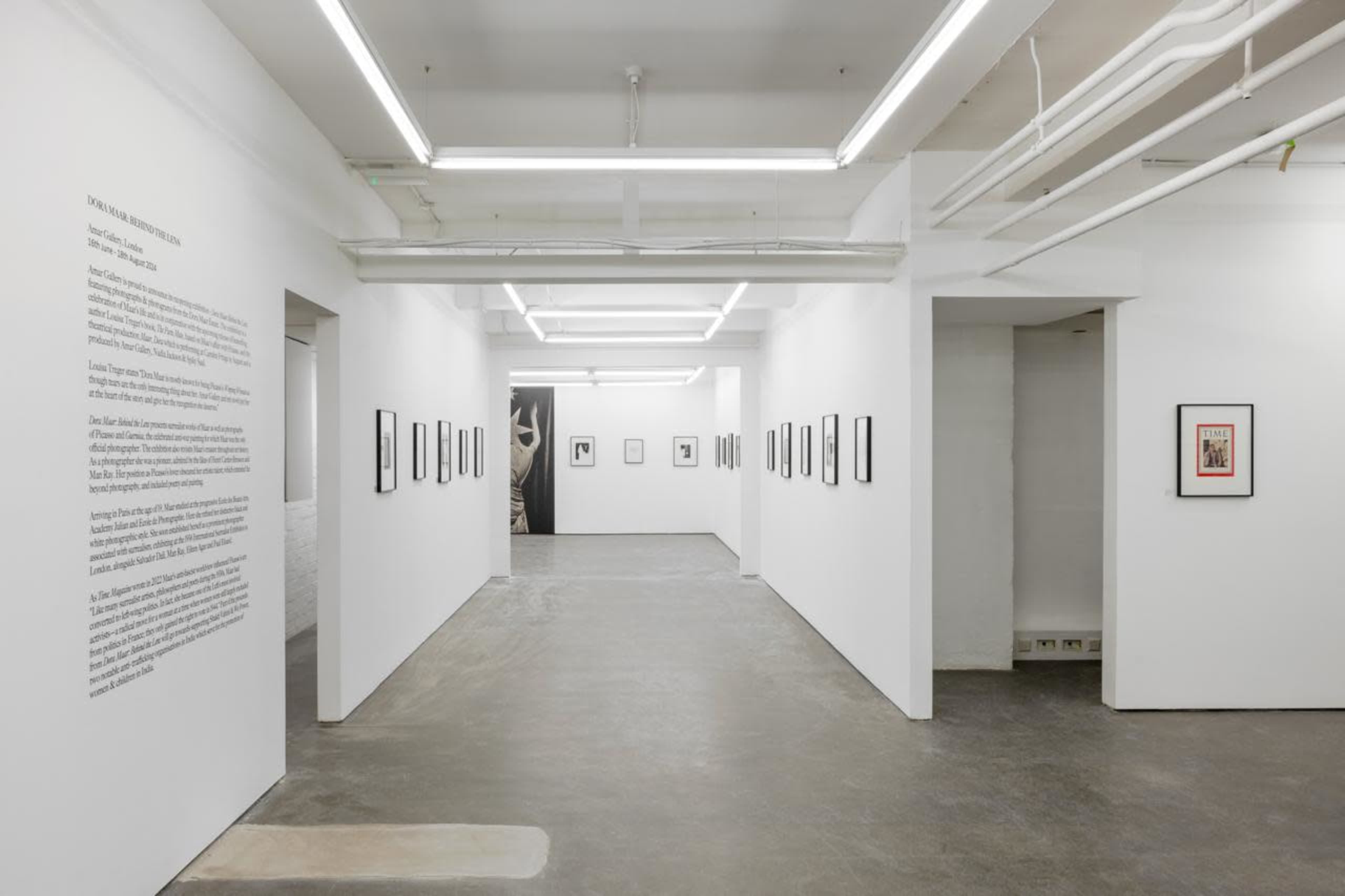 Private open plan gallery space with courtyard and high ceilings. Image in Fitzrovia, london, ENG