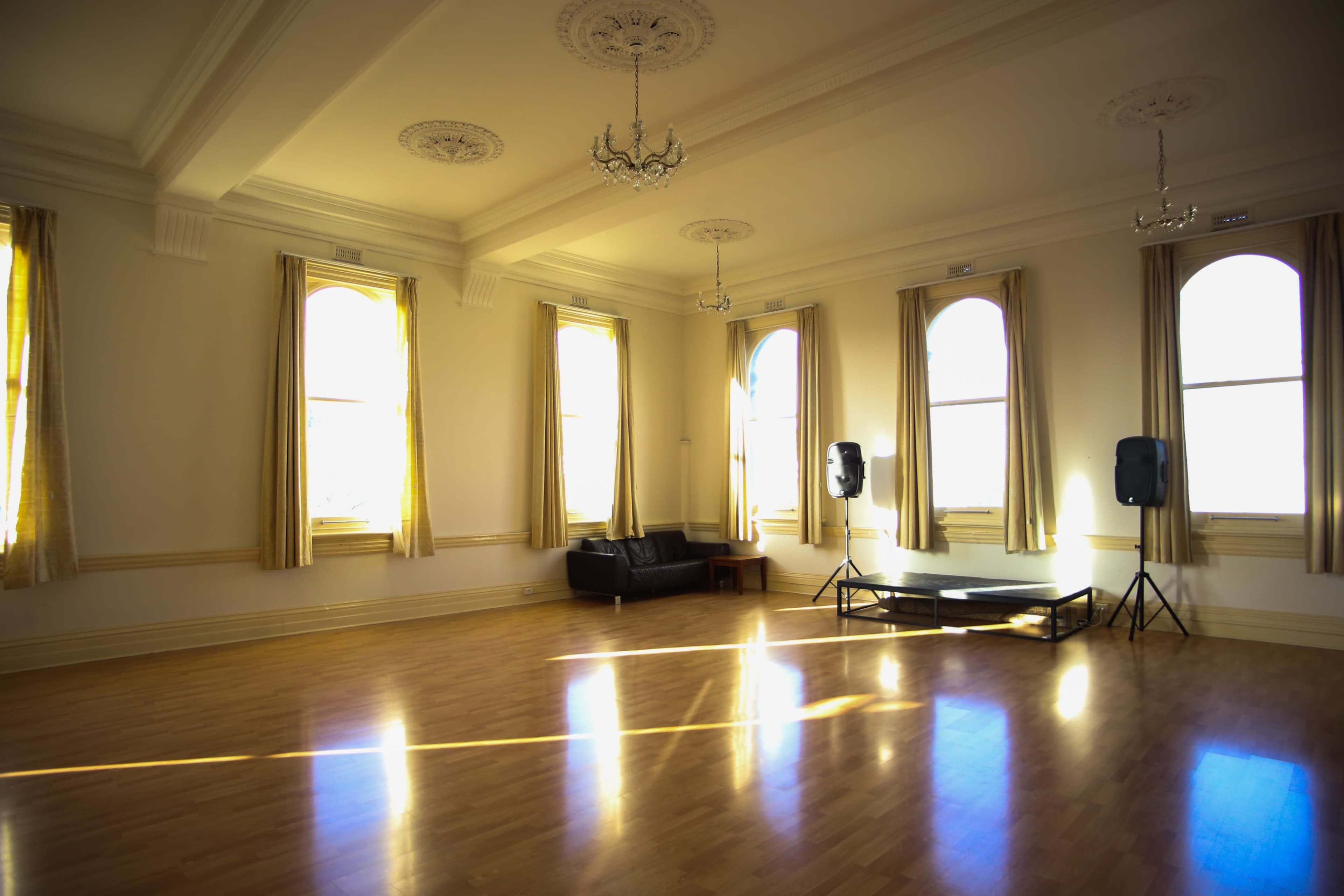 Large light-filled space in Fitzroy - the Emerald Hall Image in Fitzroy, Fitzroy, VIC