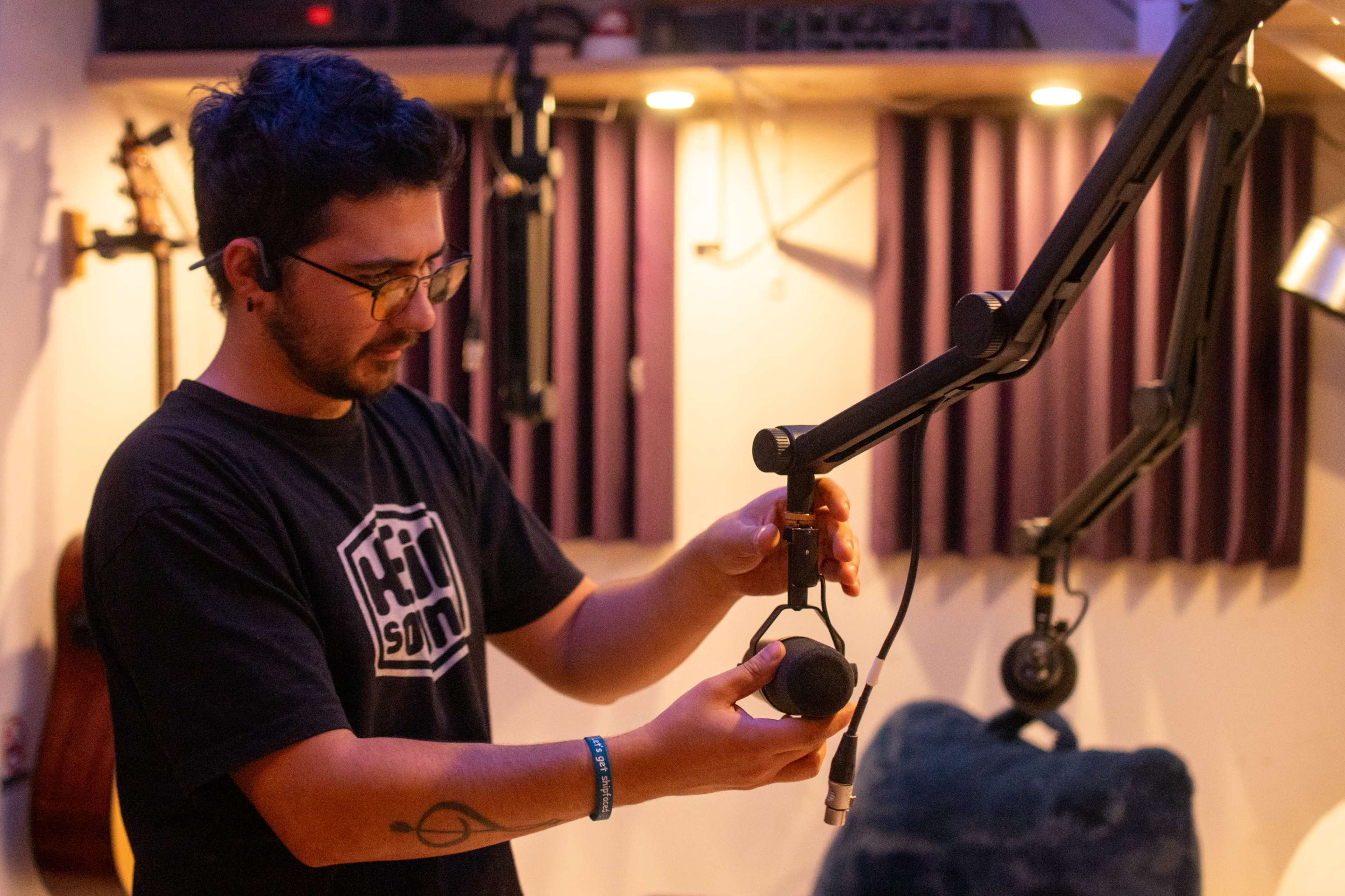 Cozy podcast room/ production space for audio/video editing Image in Potrero Hill, San Francisco, CA