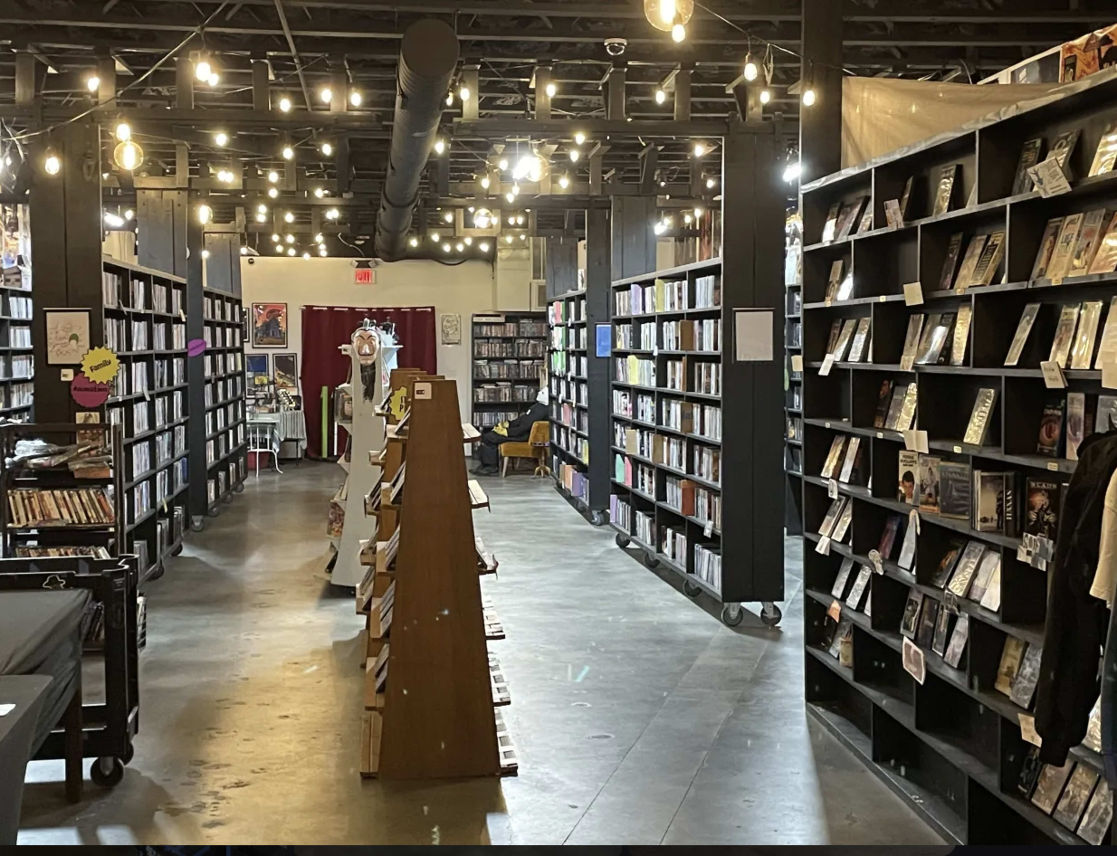 Rent an Entire Video Store with Built in Micro Cinema Theatre Image in North Loop, Austin, TX