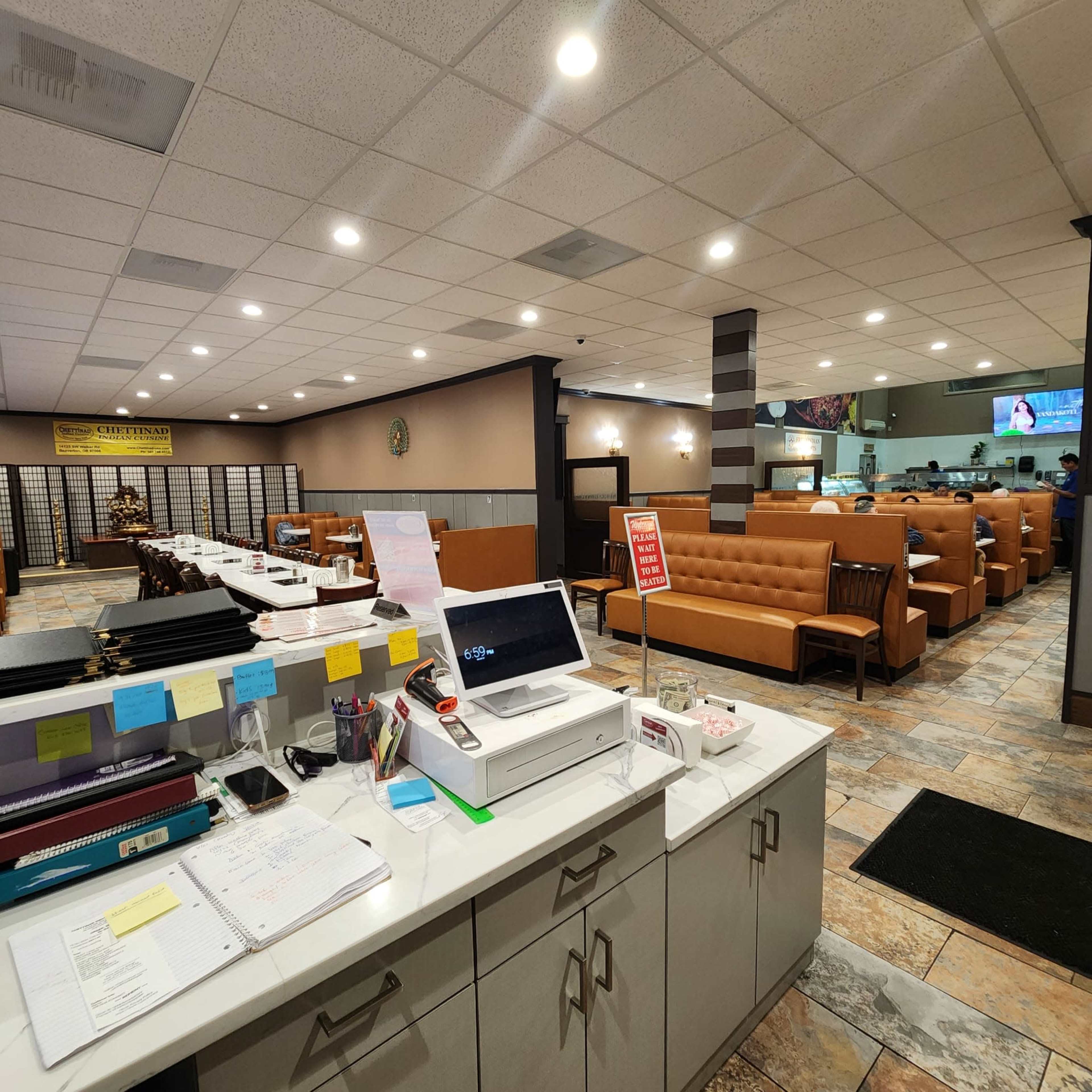 Cozy party hall at an upscale Indian Restaurant Image in Marlene Village, Beaverton, OR