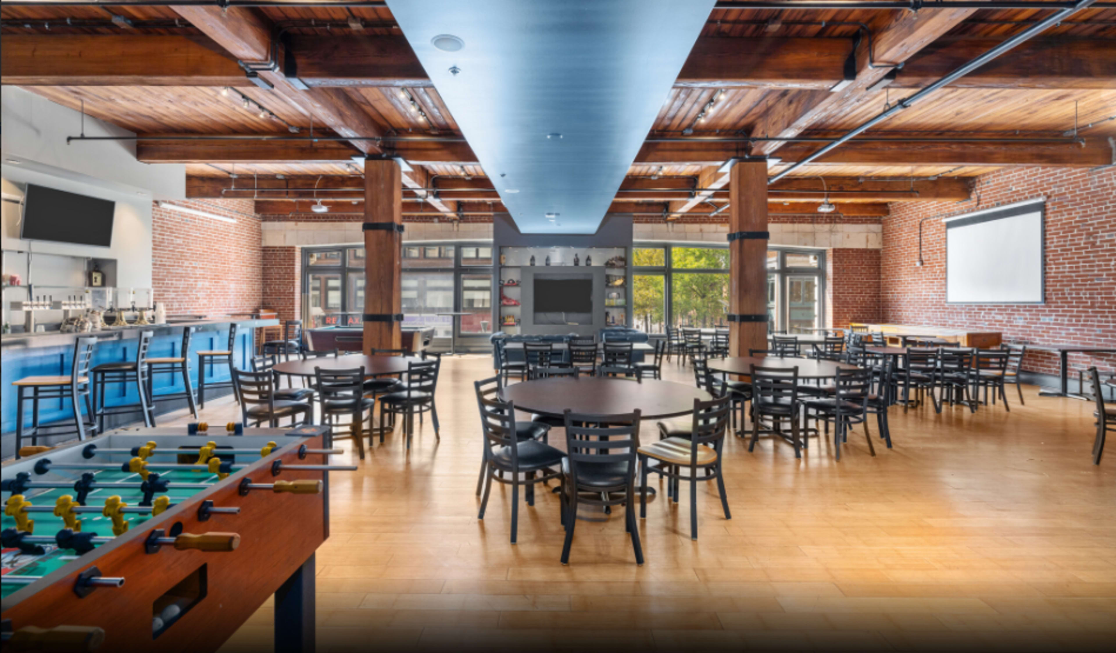 Downtown Event Space with windows overlooking Washington Ave Image in Downtown West, St. Louis, MO