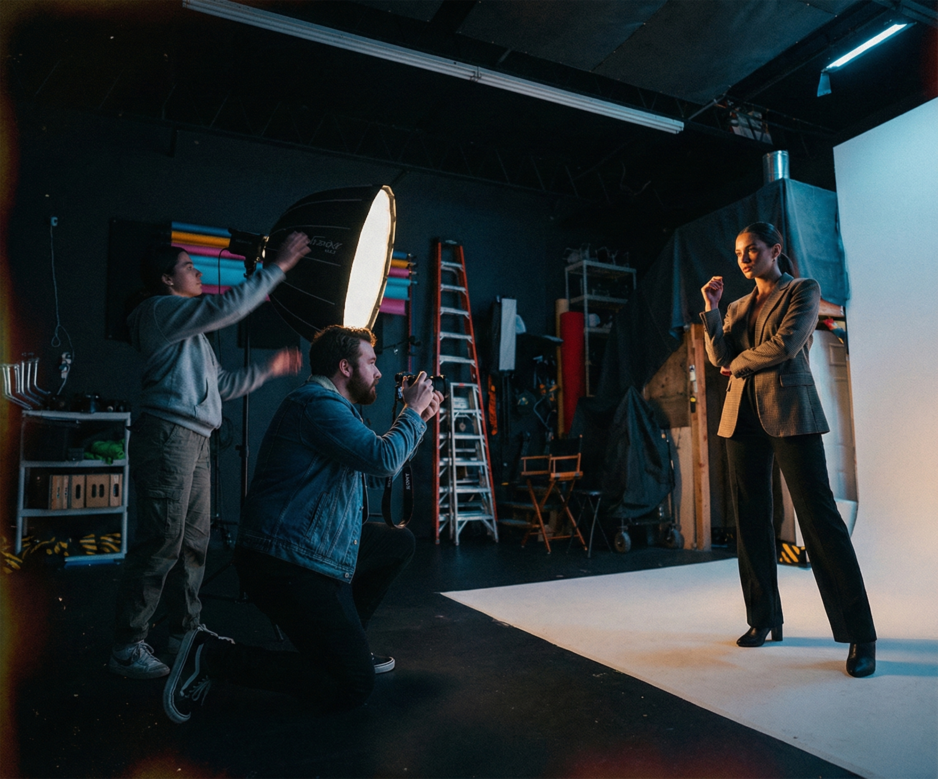 Photography Studio, Film Studio with Cyclorama wall and Green Room Image in Largo, Clearwater, FL
