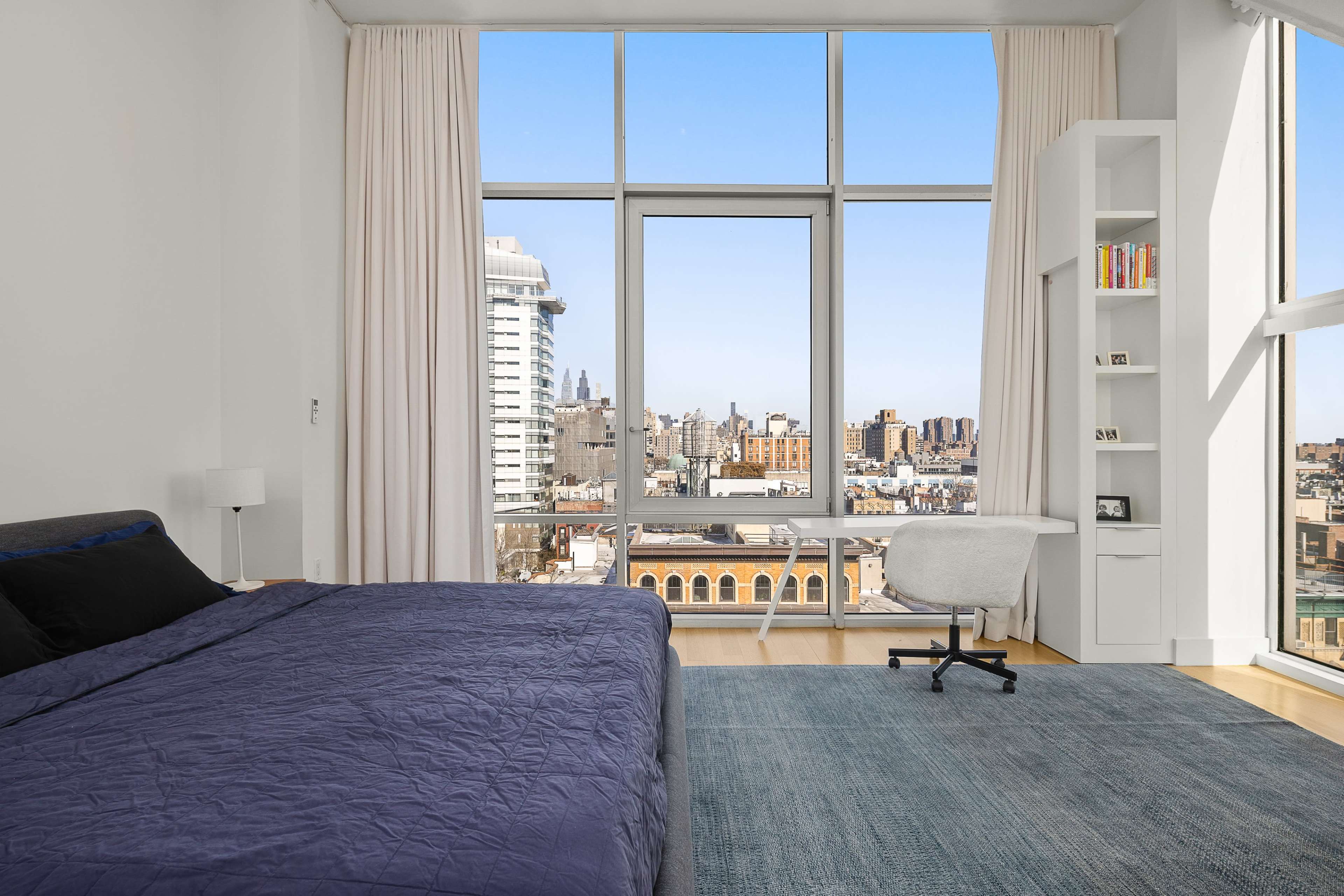 Downtown Two Bedroom Apartment with Skyline View (with pool during summer) Image in East Village, New York, NY