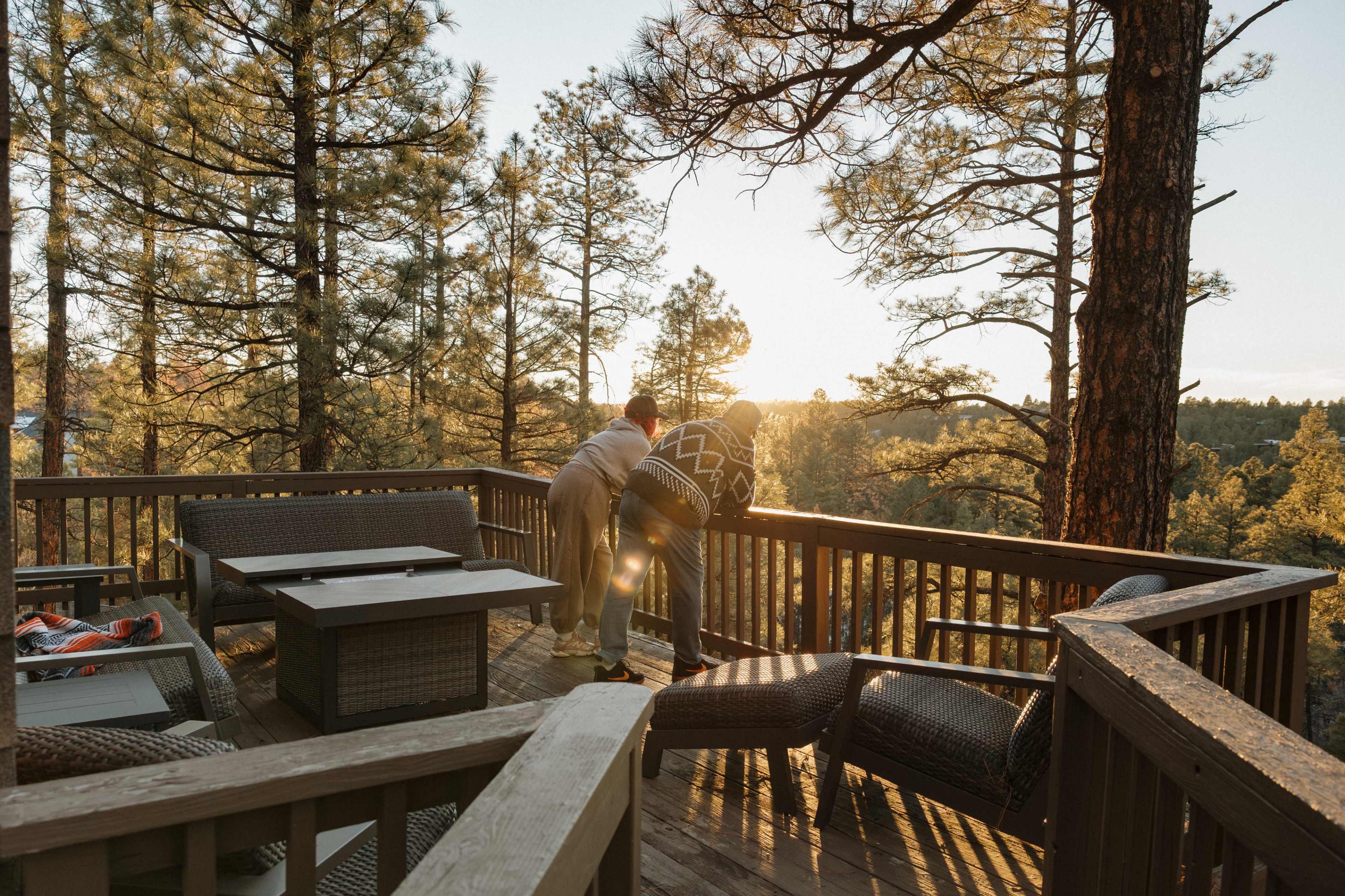 A-Frame Mountain Cabin | Natural Light • Fireplace • Forest Views Image in Show Low, Show Low, AZ