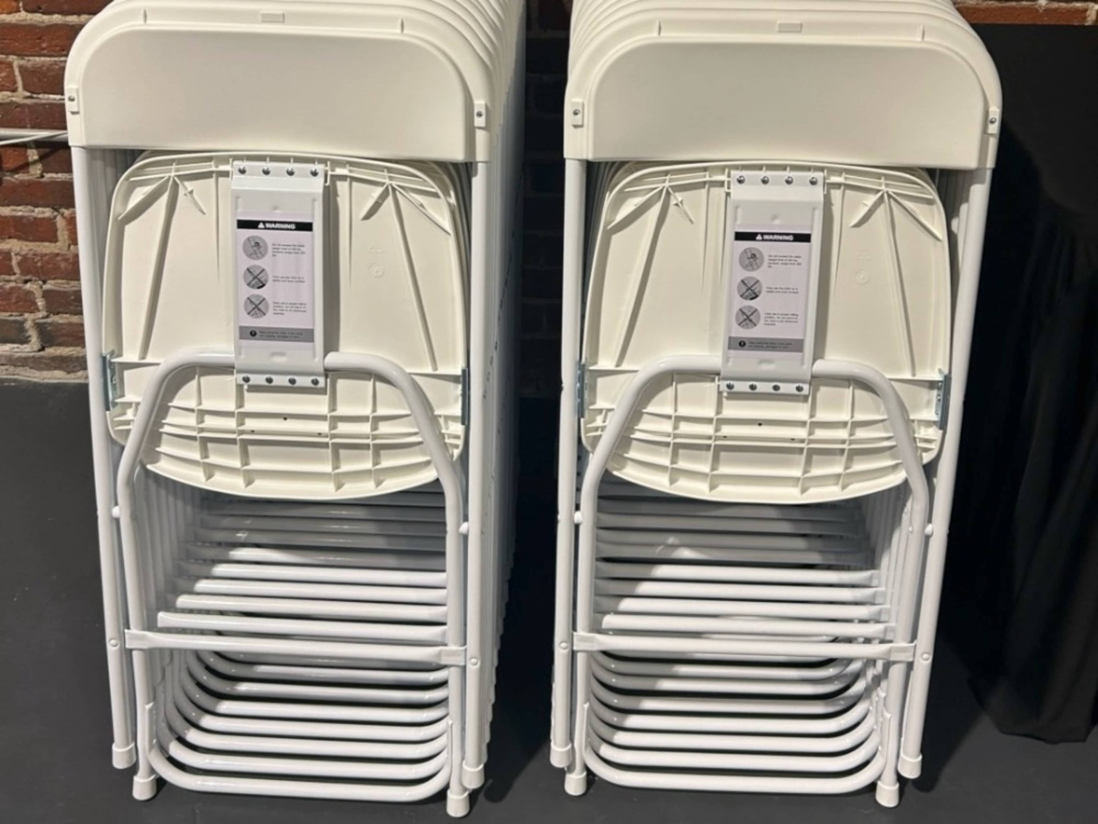 White Folding Chairs