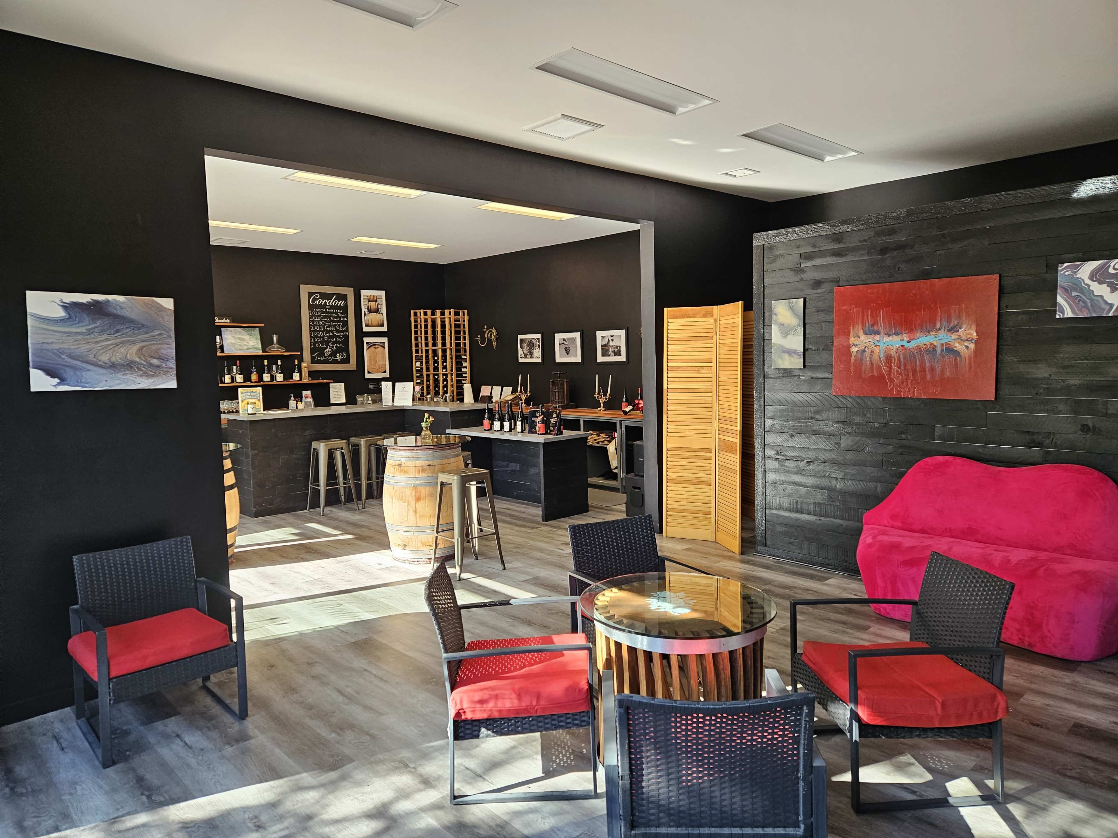 Cordon Winery tasting room and retail space. Image in Solvang, Solvang, CA