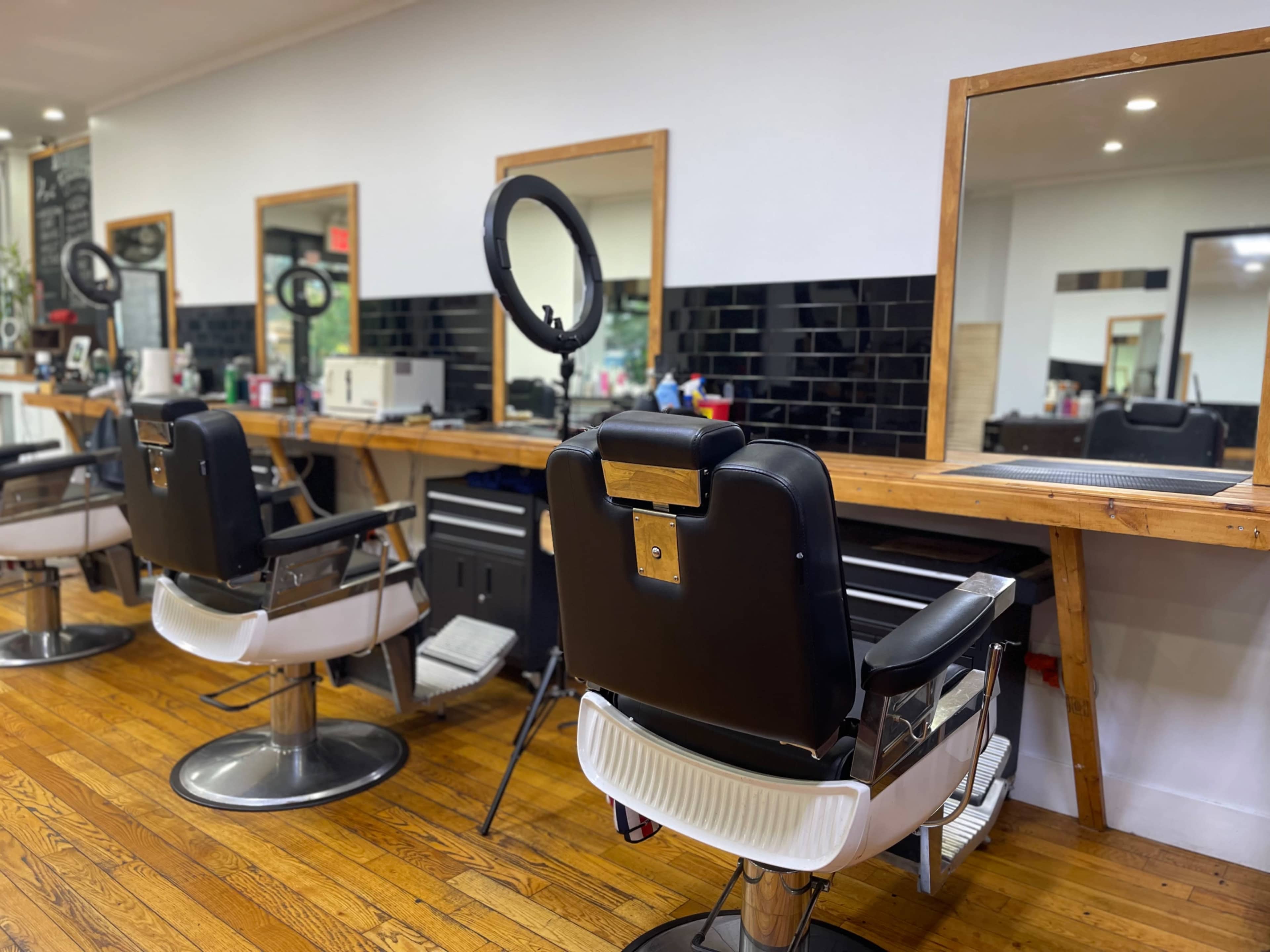 Modern Barbershop/ Hair Salon Image in Sunnyside, Woodside, NY