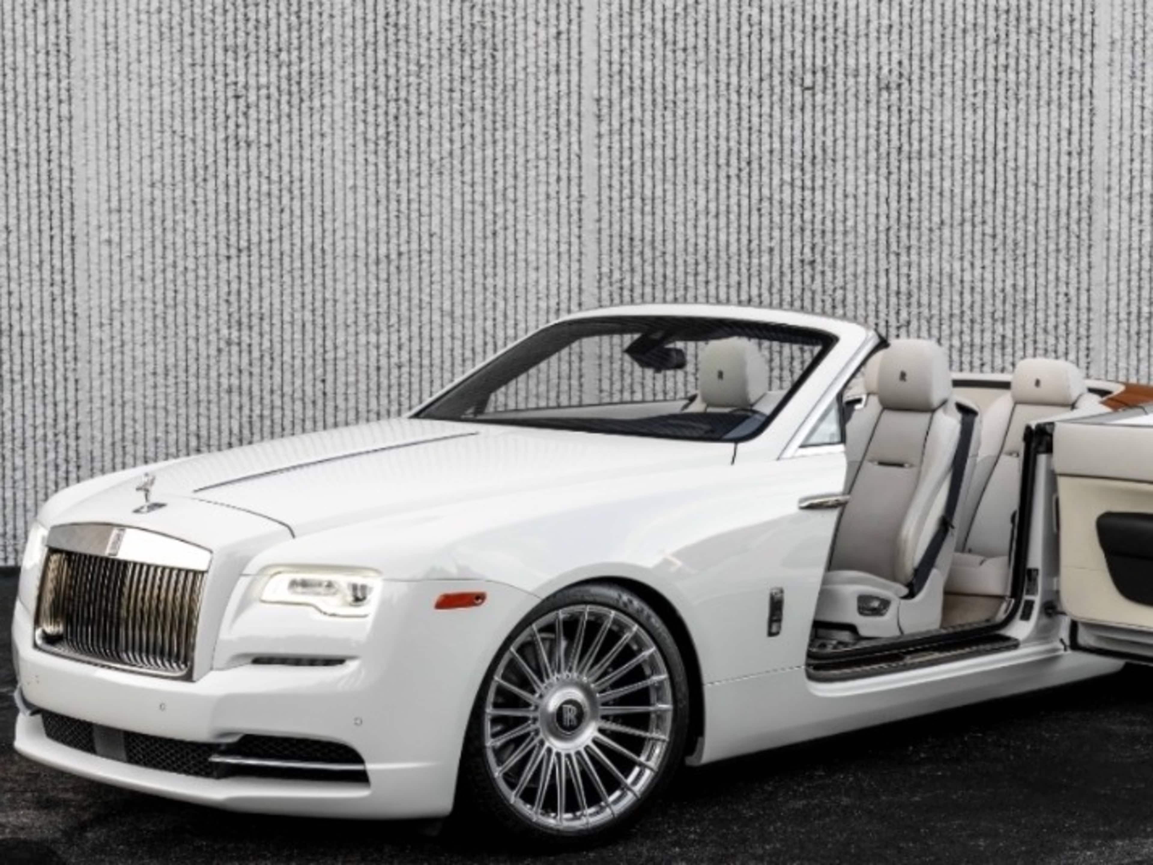 White Rolls Royce