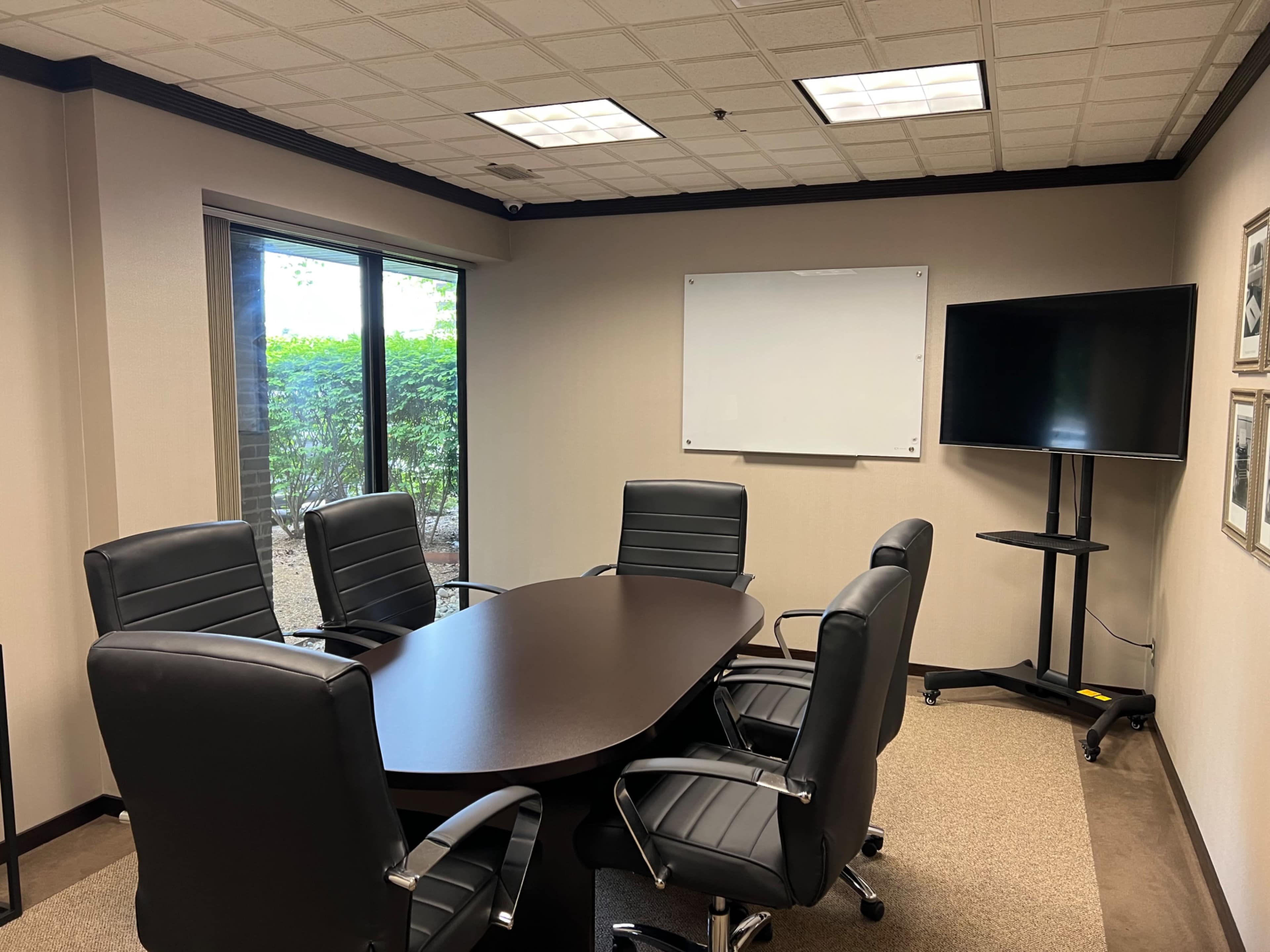 Secluded Meeting Space for 6 in Livonia w/ TV Image in Livonia, Livonia, MI