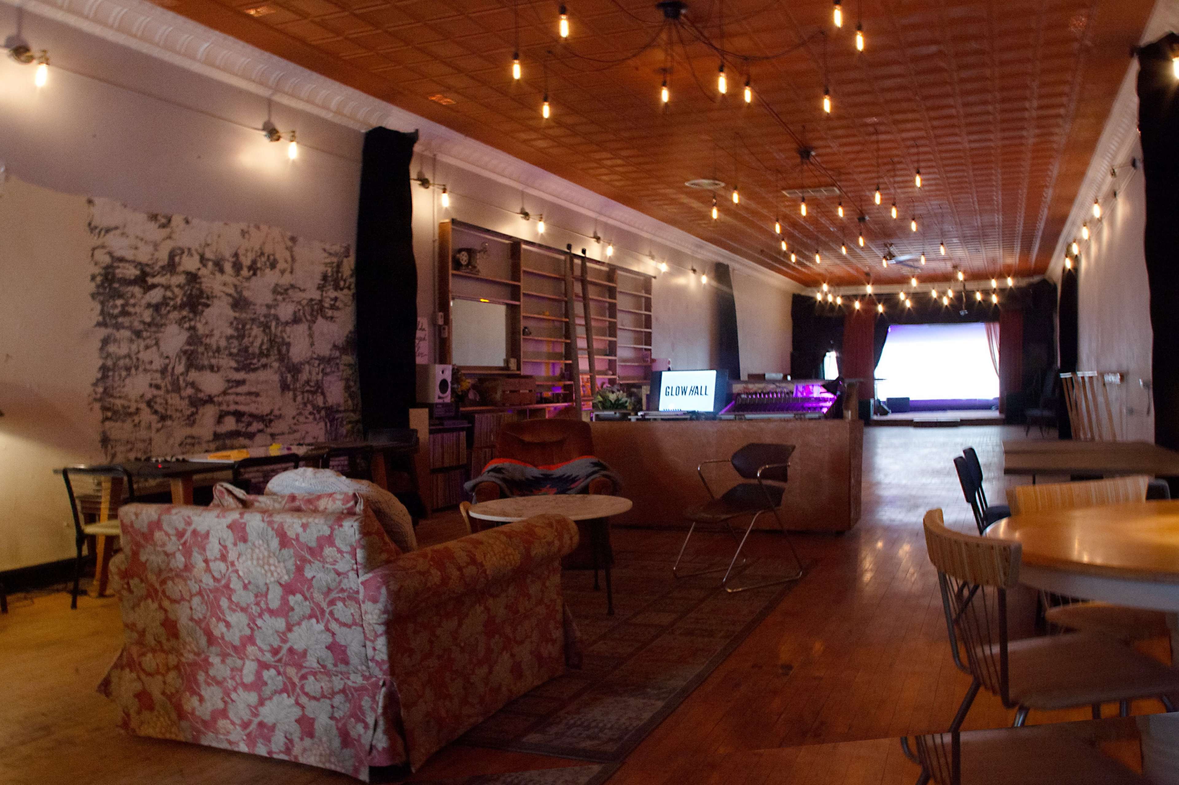 Downtown Creative Venue with Stage, Sound System, and Dance Floor in Kalamazoo Image in Central Business District, Kalamazoo, MI