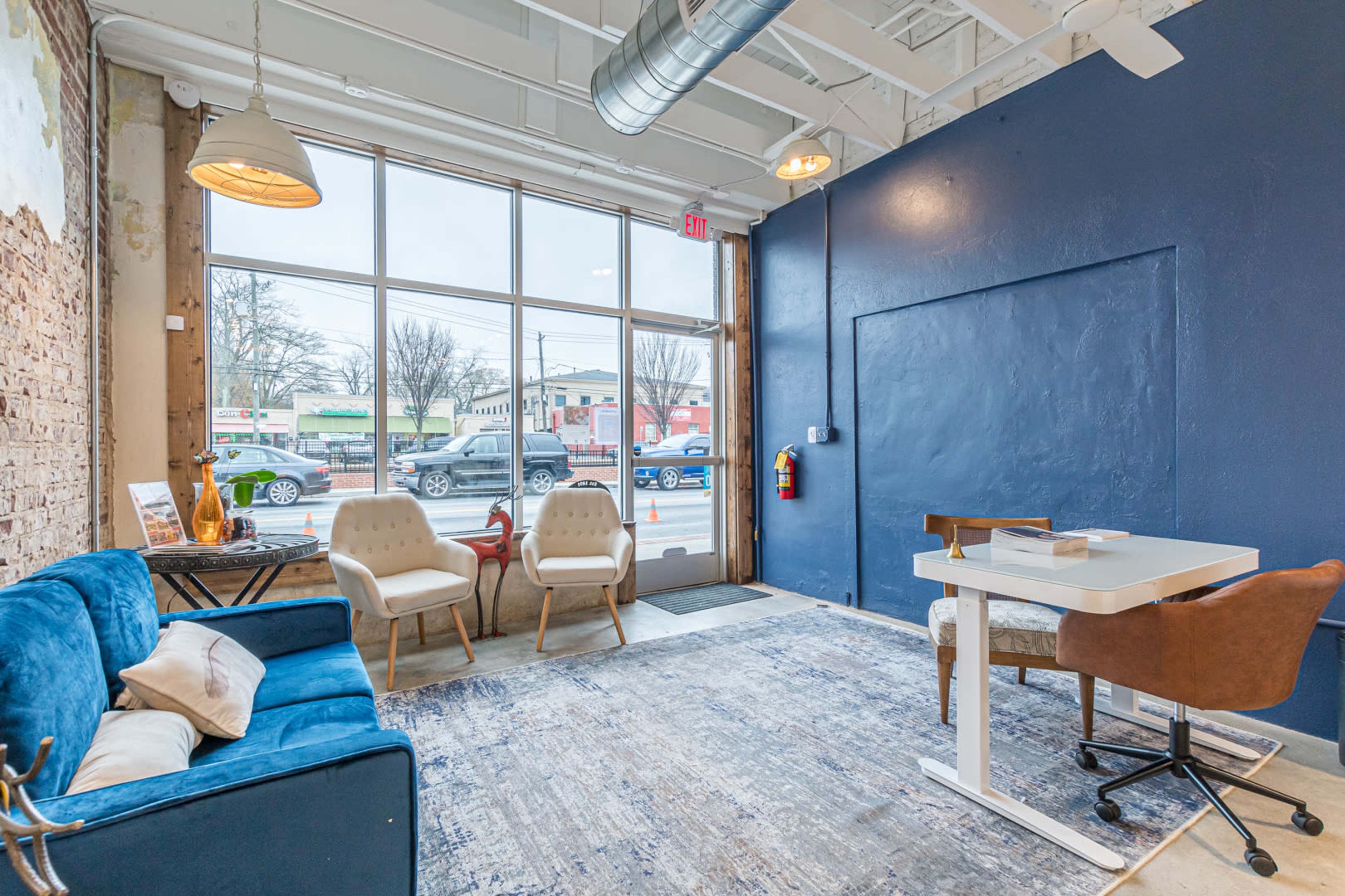 Office Loft near Airport - w skylight & exposed brick Image in Hapeville, ATLANTA, GA