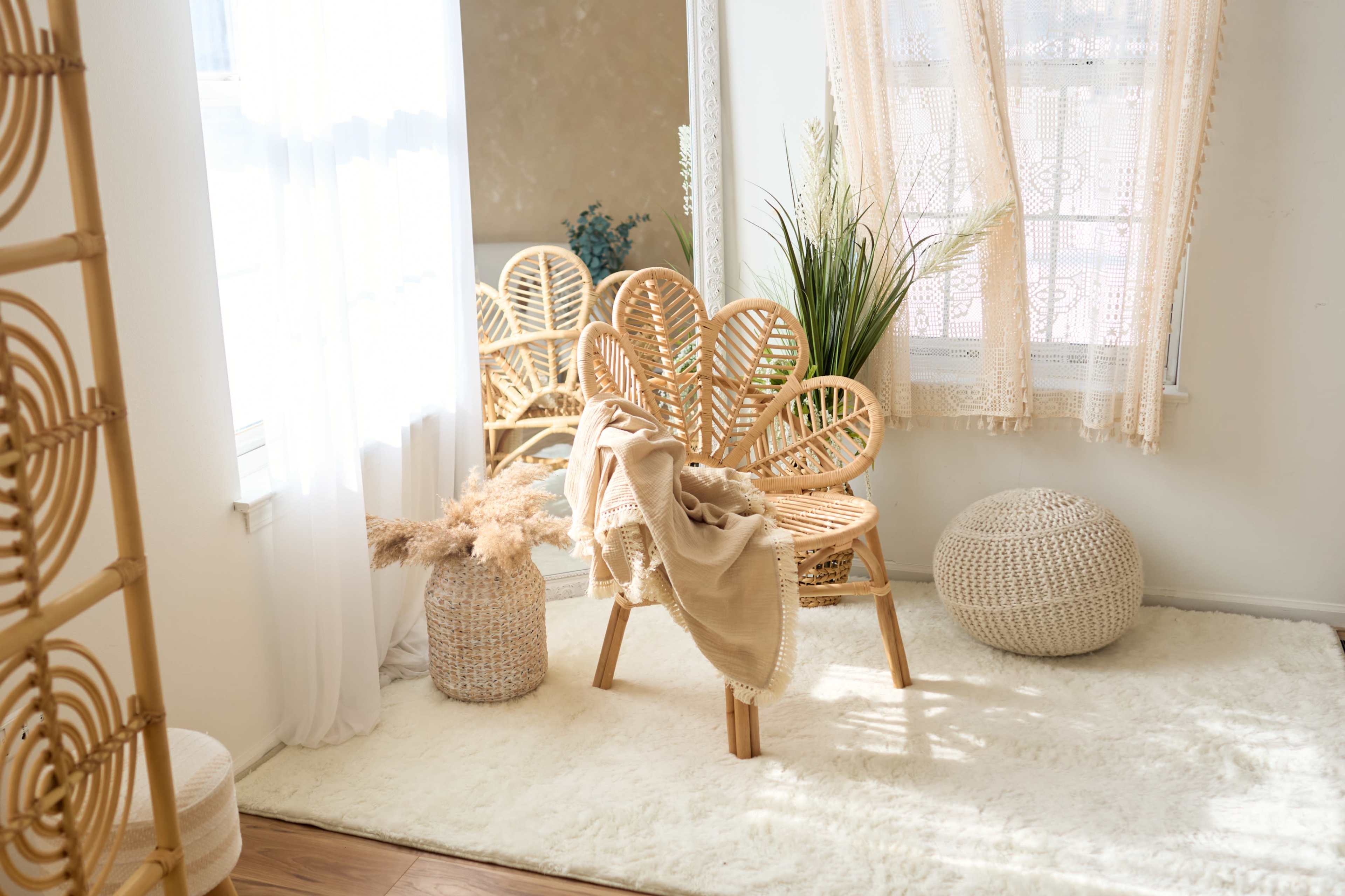 Beautiful Boho Suite with a lot of natural light and Studio style room with white backdrop Image in Winfield Township, Winfield, IL