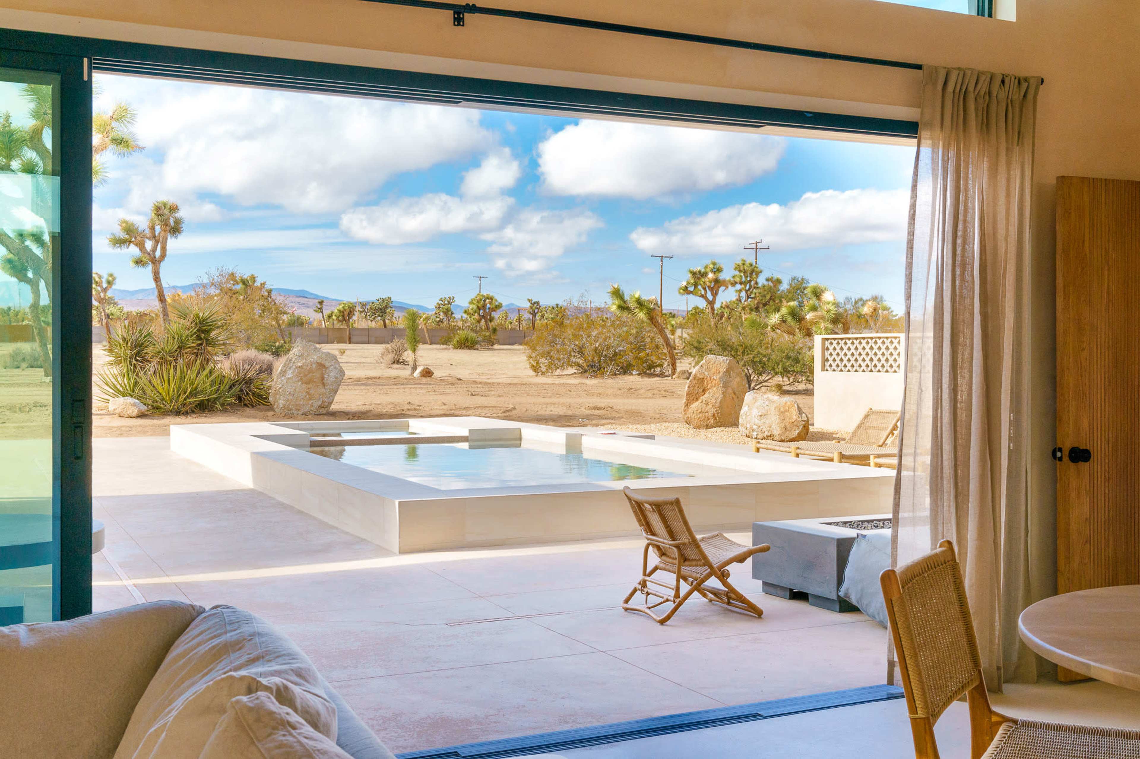 Sol e Cielo | Tulum Retreat w 2 Pools & Pickleball Image in , Yucca Valley, CA