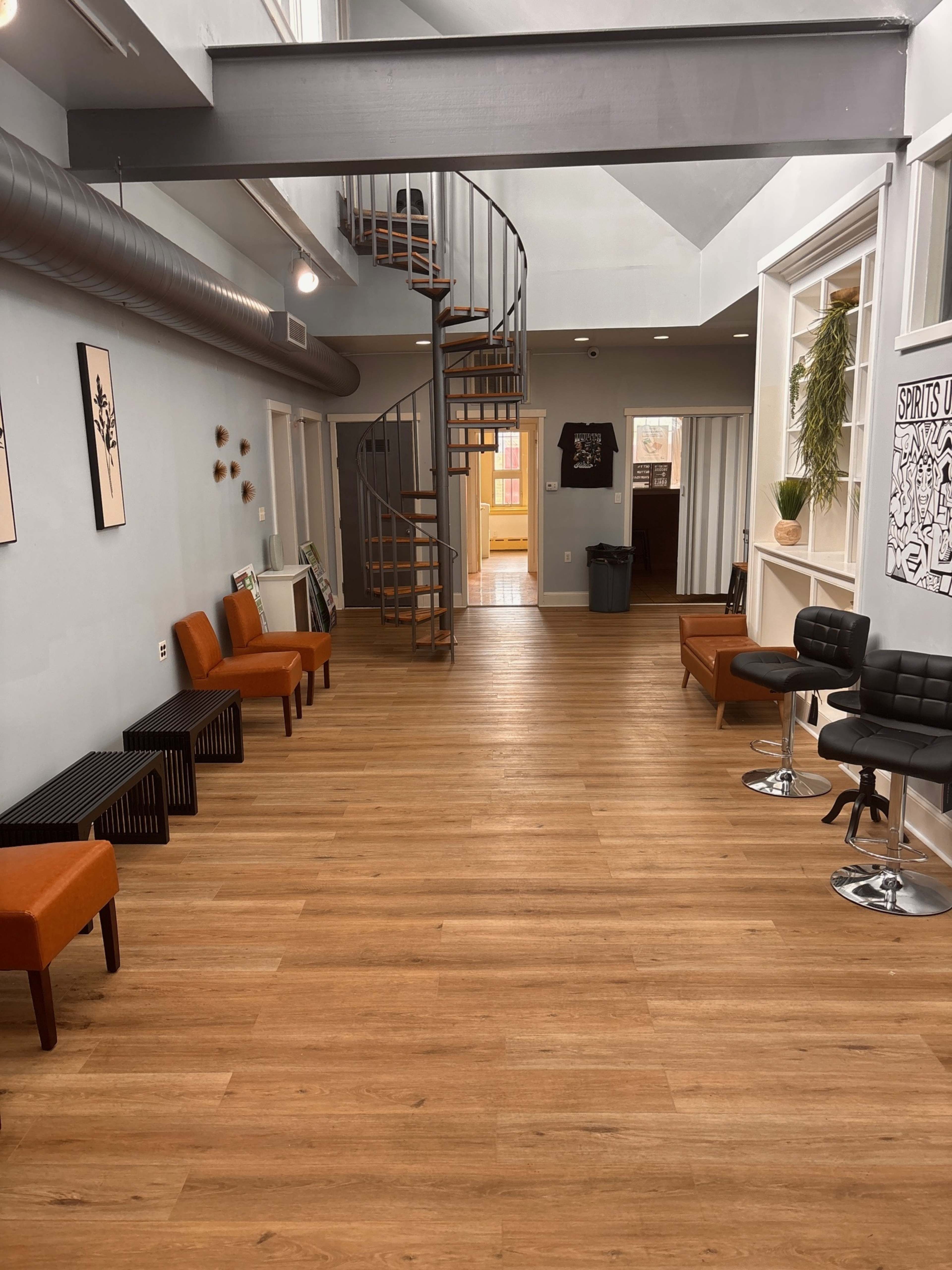 Chic Multi-Room Venue for Parties, Meetings & Media Shoots with rooftop vibes Image in University City, PHILADELPHIA, PA