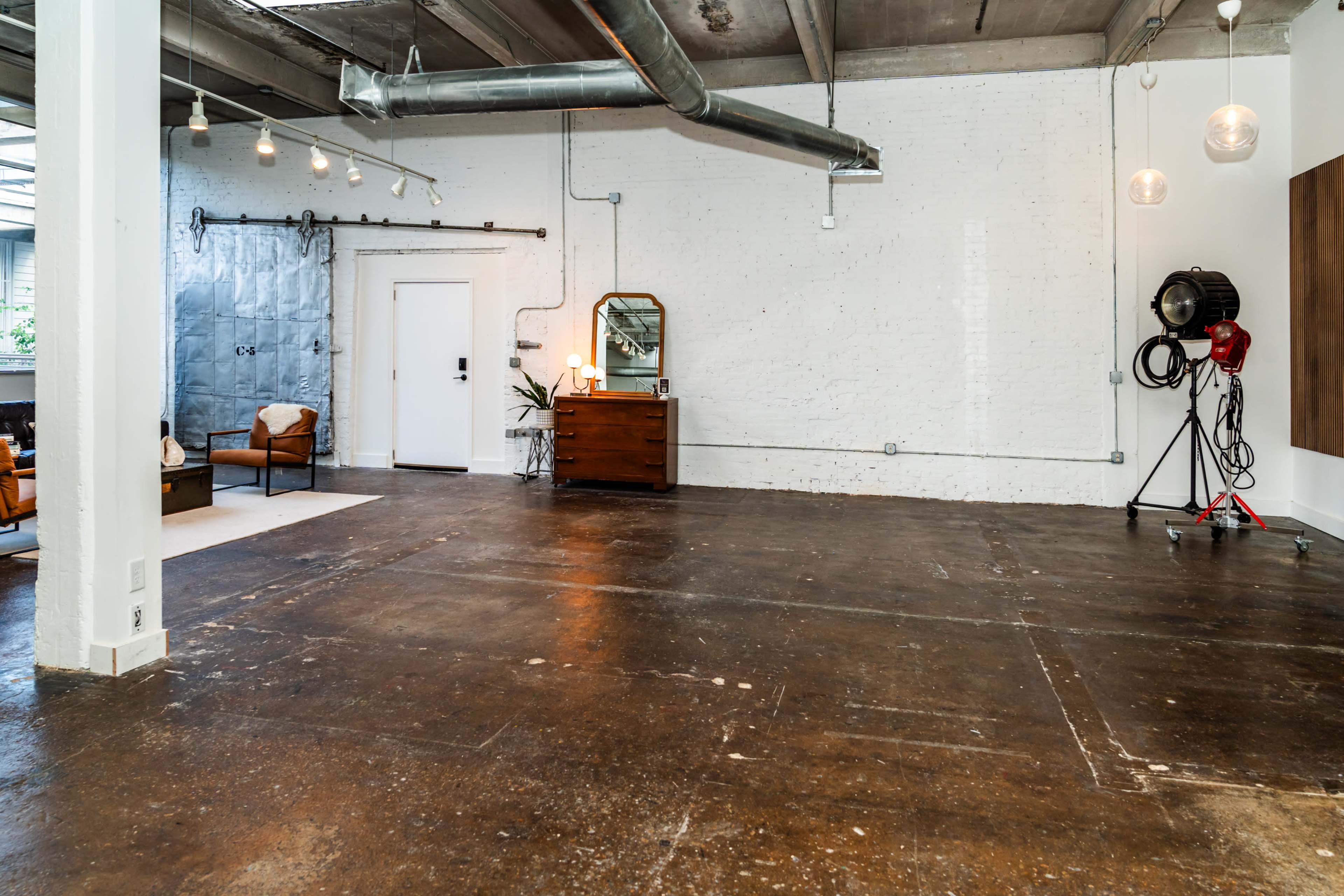 Modern Industrial Creative Content Studio and Event Space located on the Beltline Image in Old Fourth Ward, Atlanta, GA