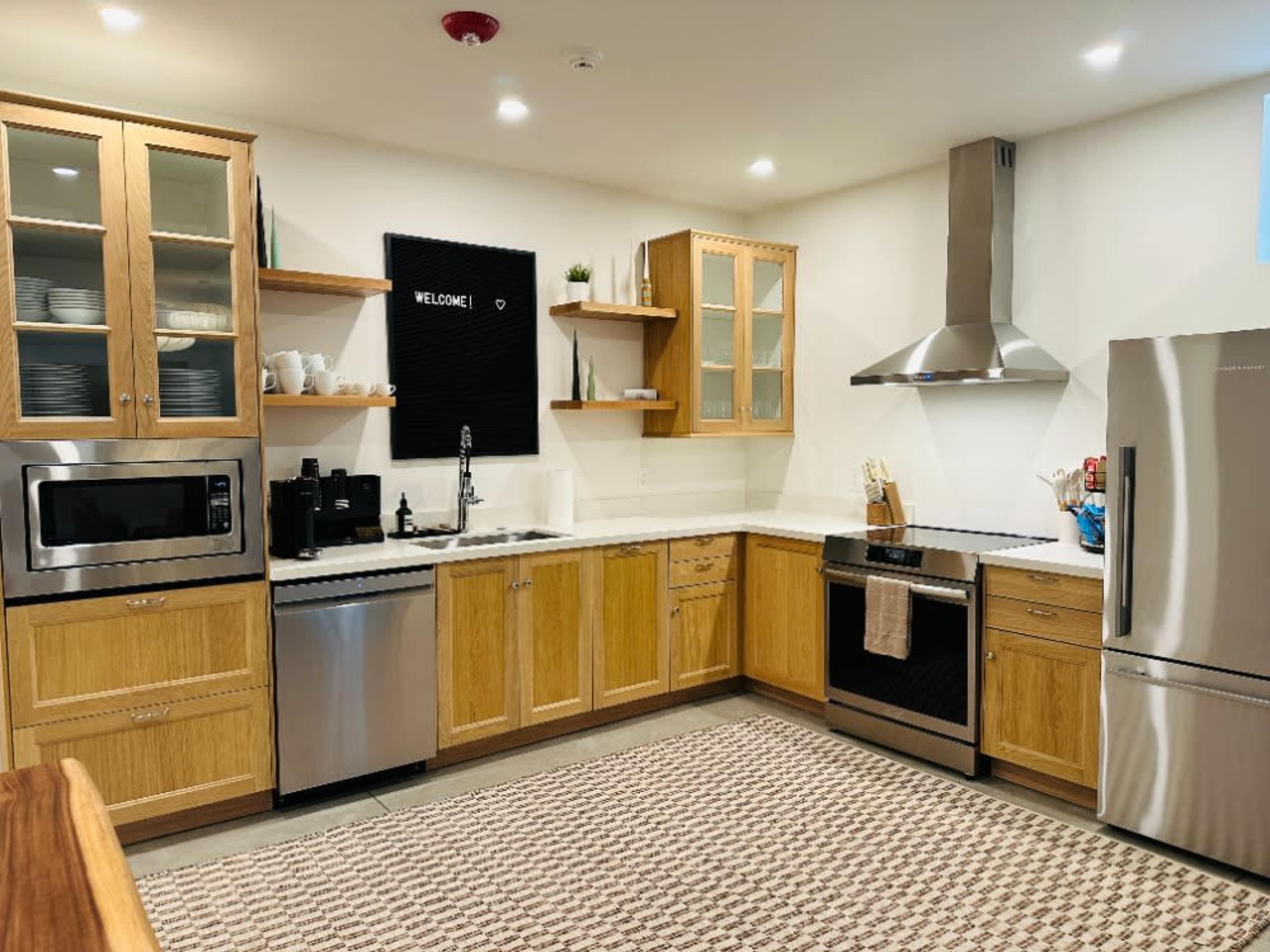 Fully Stocked Kitchen