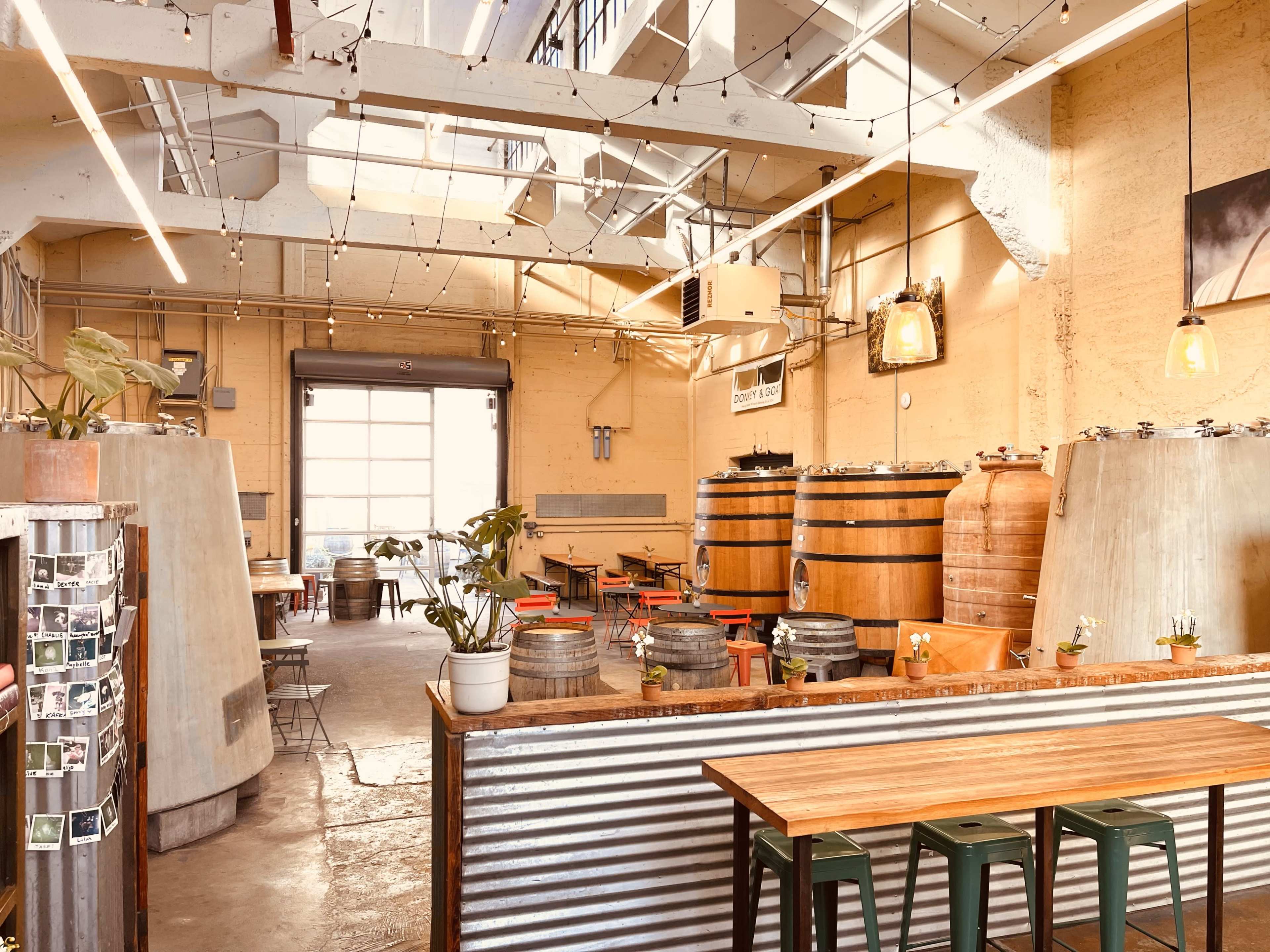 Donkey and Goat Winery and Event Space in Berkeley CA. Image in Northwest Berkeley, Berkeley, CA