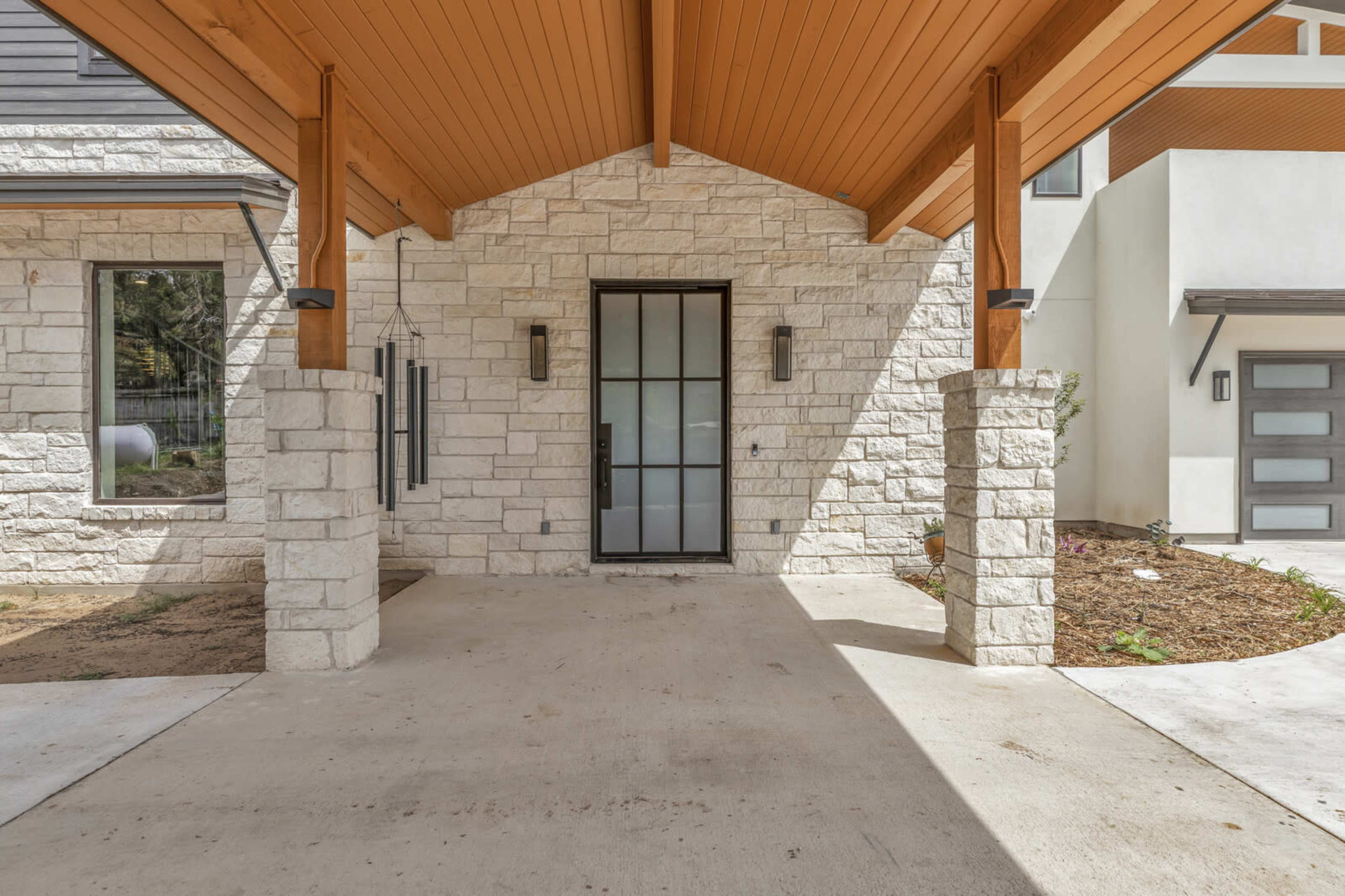Modern Cliff House on Pedernales River with Cave Image in Tierra Vista, Spicewood, TX