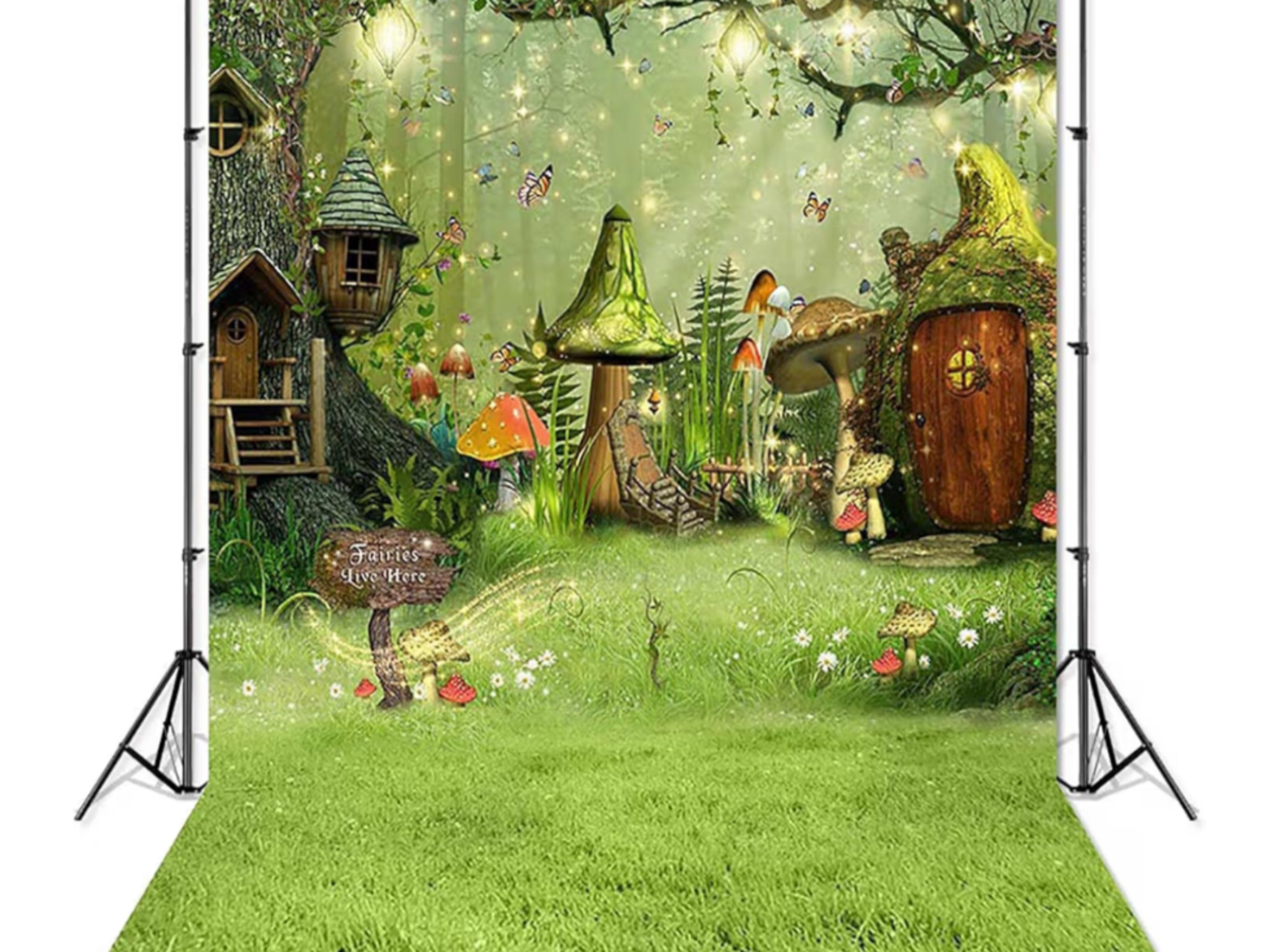 Fairy Table Fabric Backdrop 