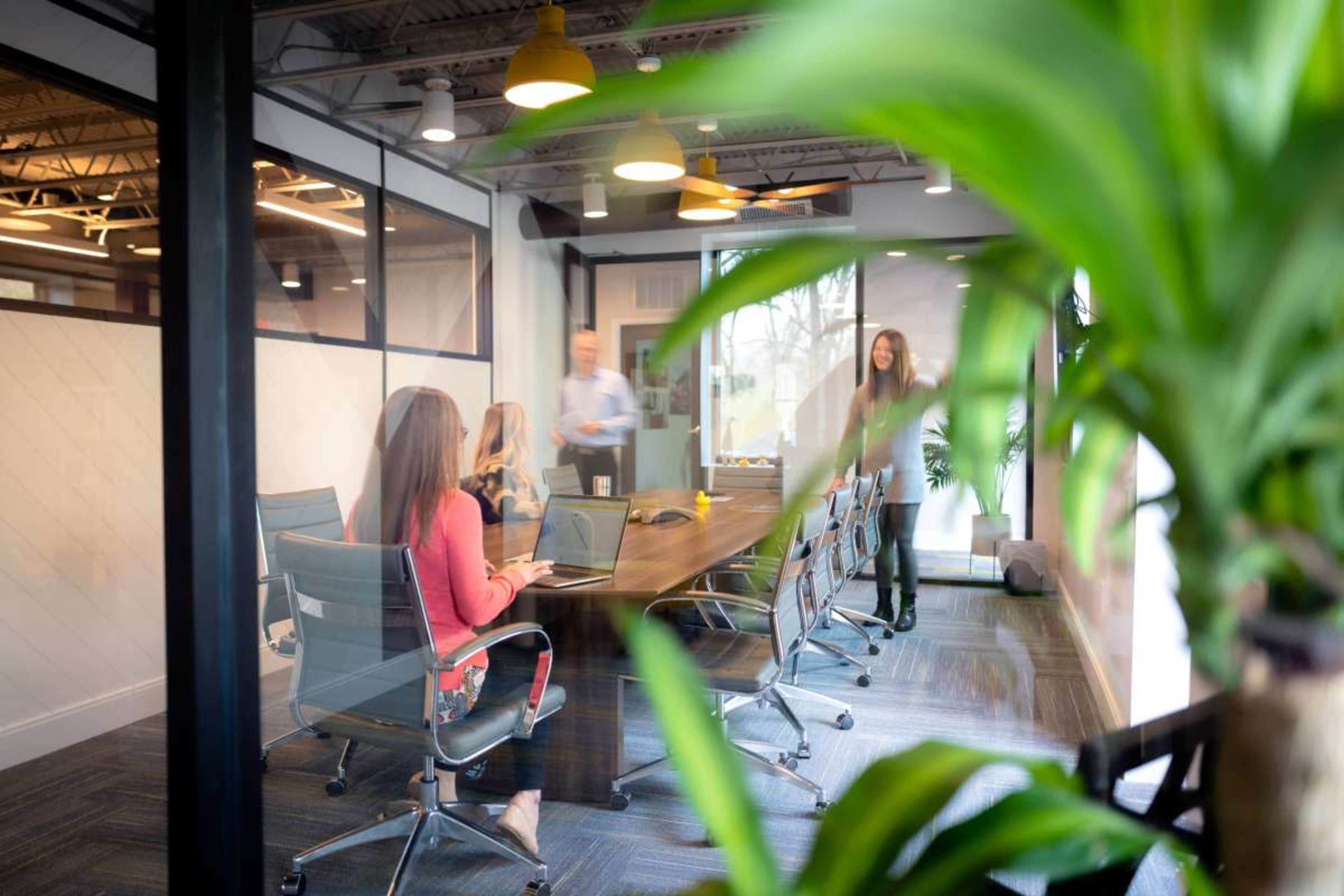 Conference Room with Ample Natural Light in Plaza Midwood/Chantilly Image in Chantilly, Charlotte, NC
