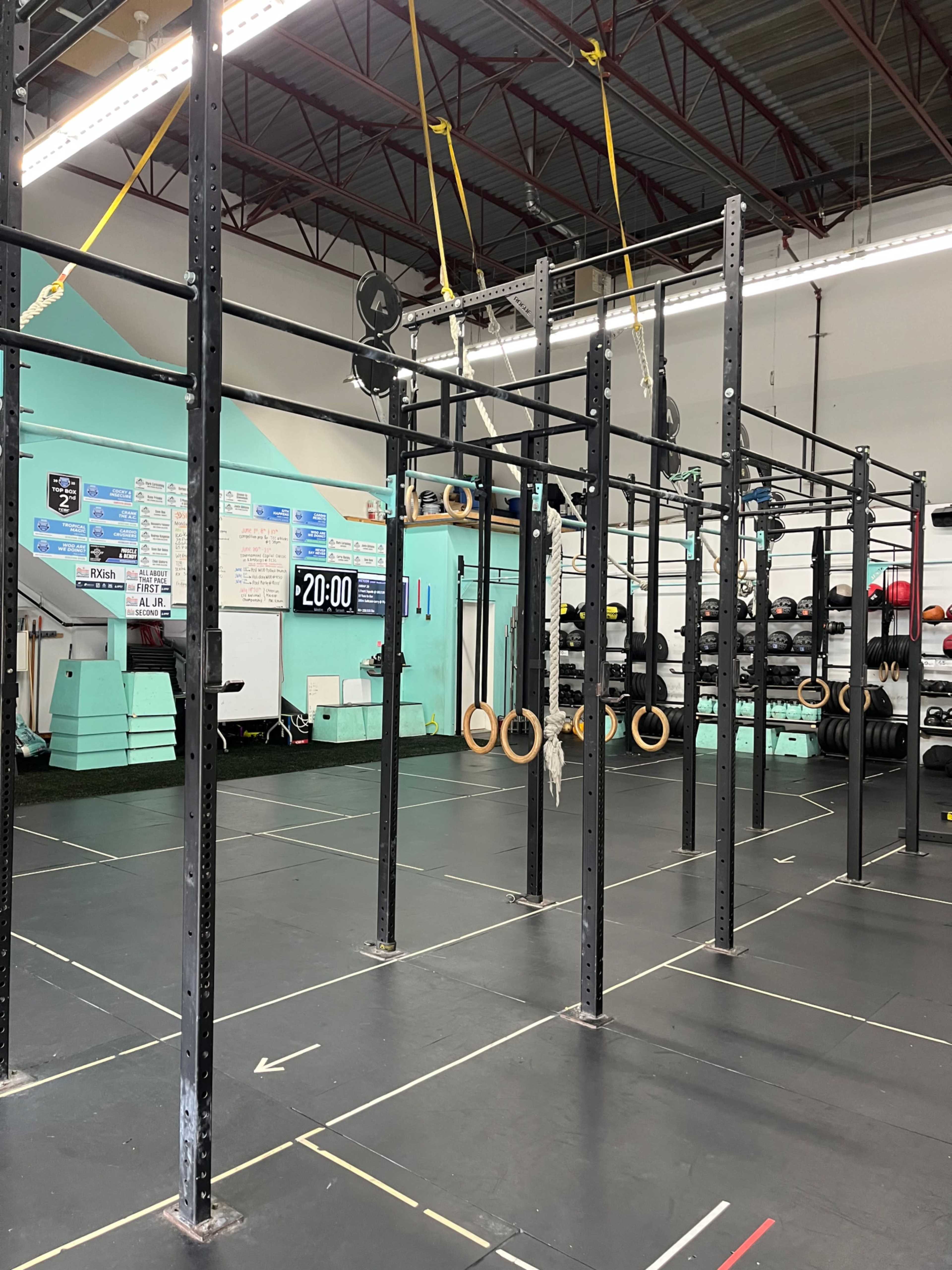Cloverdale CrossFit gym with front cafe Image in Cloverdale, Surrey, BC