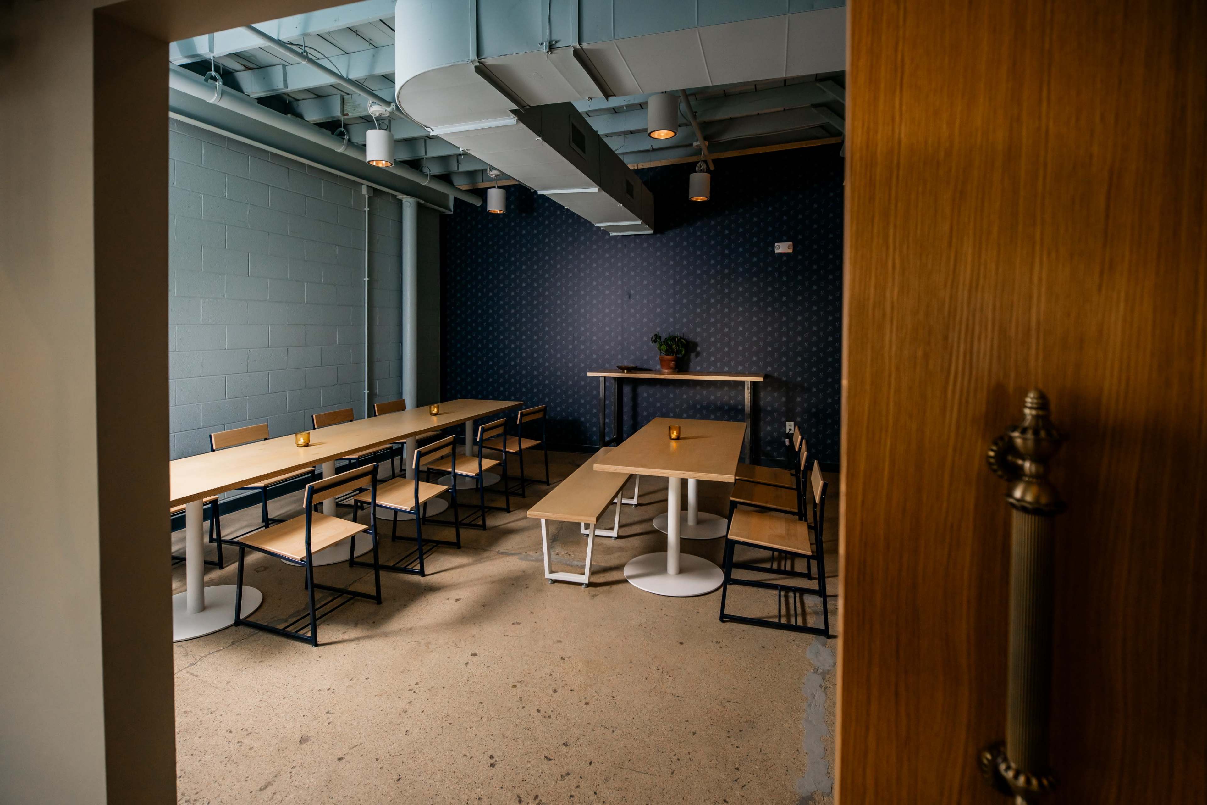 Stylish private event space within a bright and welcoming brewery taproom Image in South Columbus, Columbus, OH