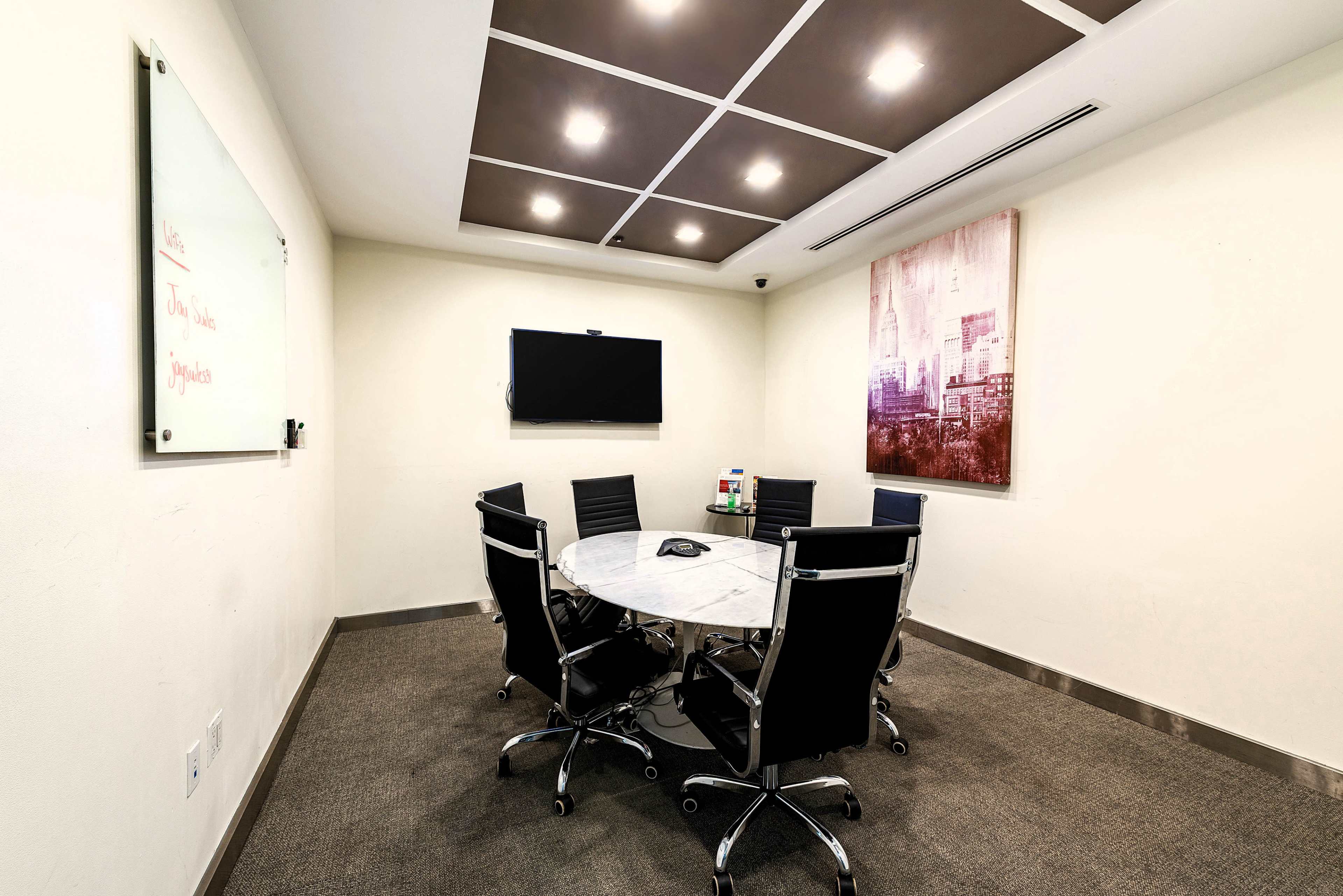 Perfect, Modern Midtown Meeting Room for 6 - Meeting Room E - HS Image in Midtown, New York, NY