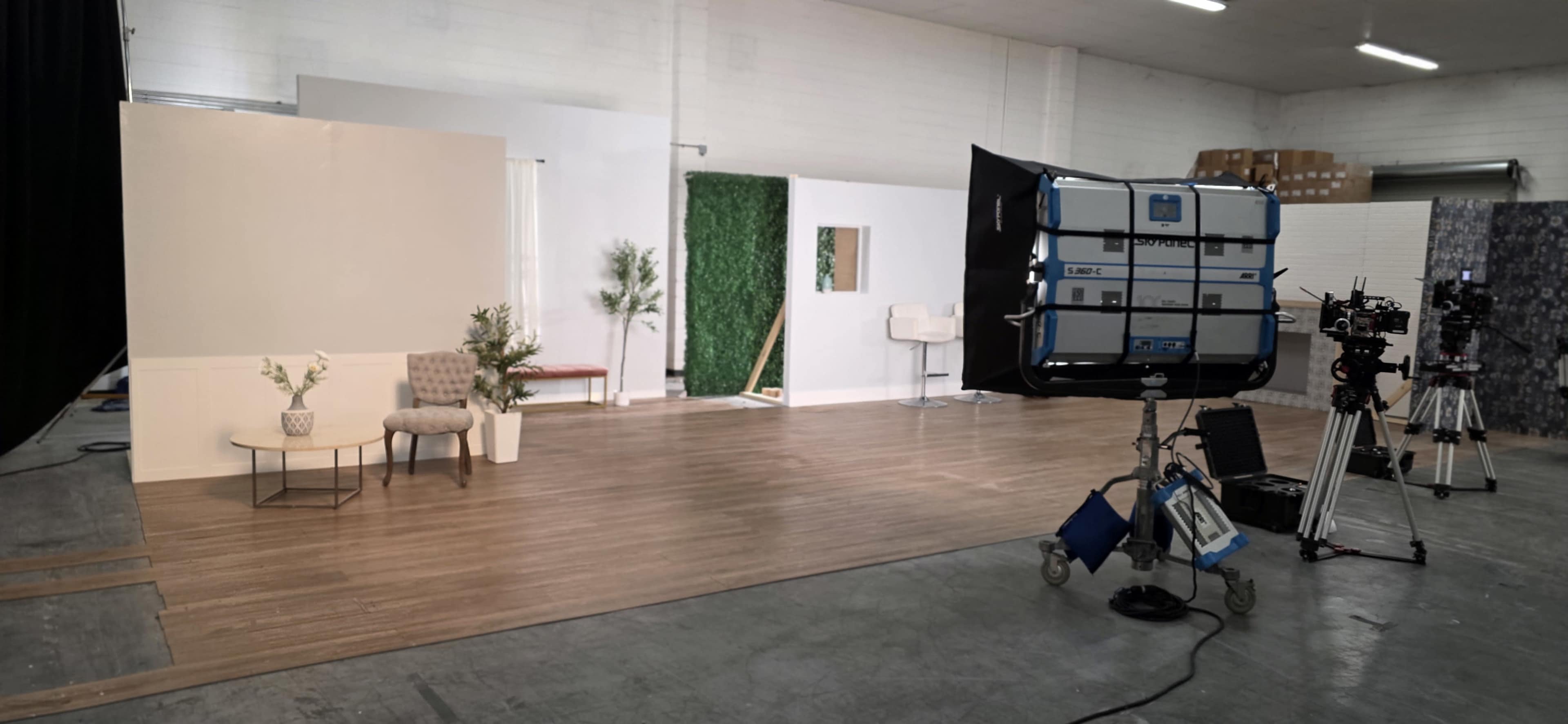 Studio G – Large-Scale Production Stage with Livestream & Prebuilt Sets Image in Pinellas Park, St. Petersburg, FL