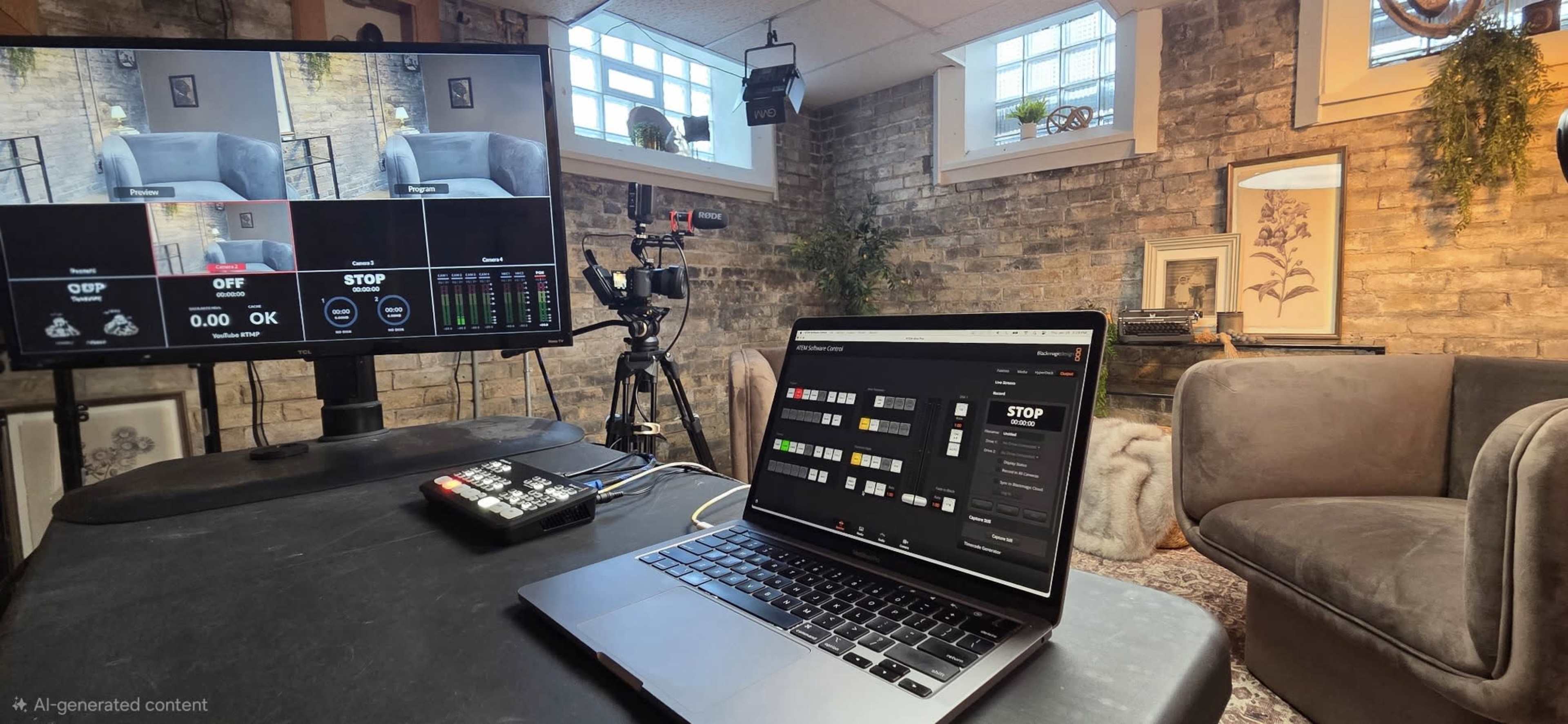 Urban-Chic Podcast Studio blocks from Marquette University Image in Merrill Park, Milwaukee, WI