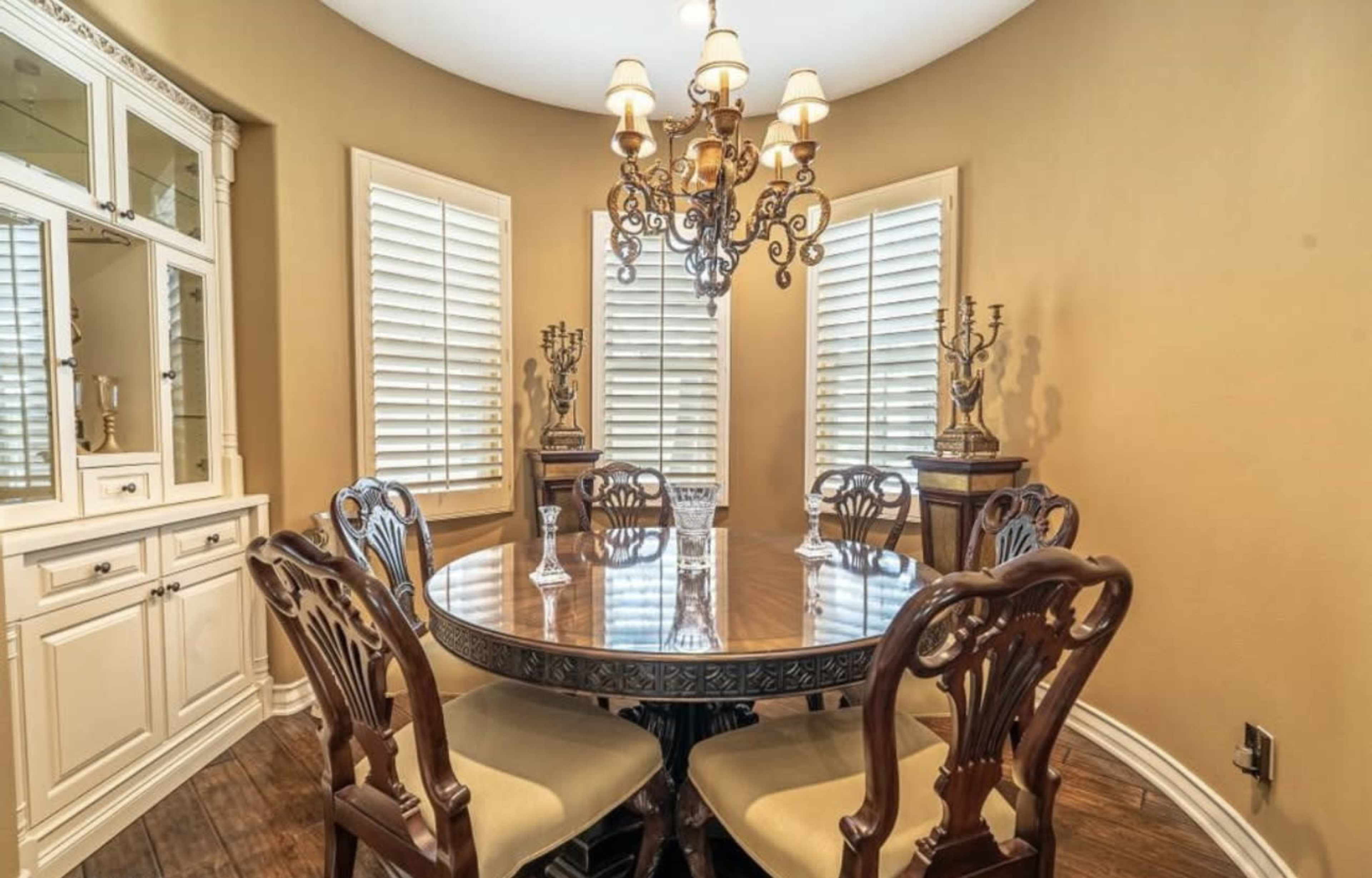 Grand Mediterranean Estate: Double Staircase, Resort Pool & Open Views Image in Valencia, Valencia, CA