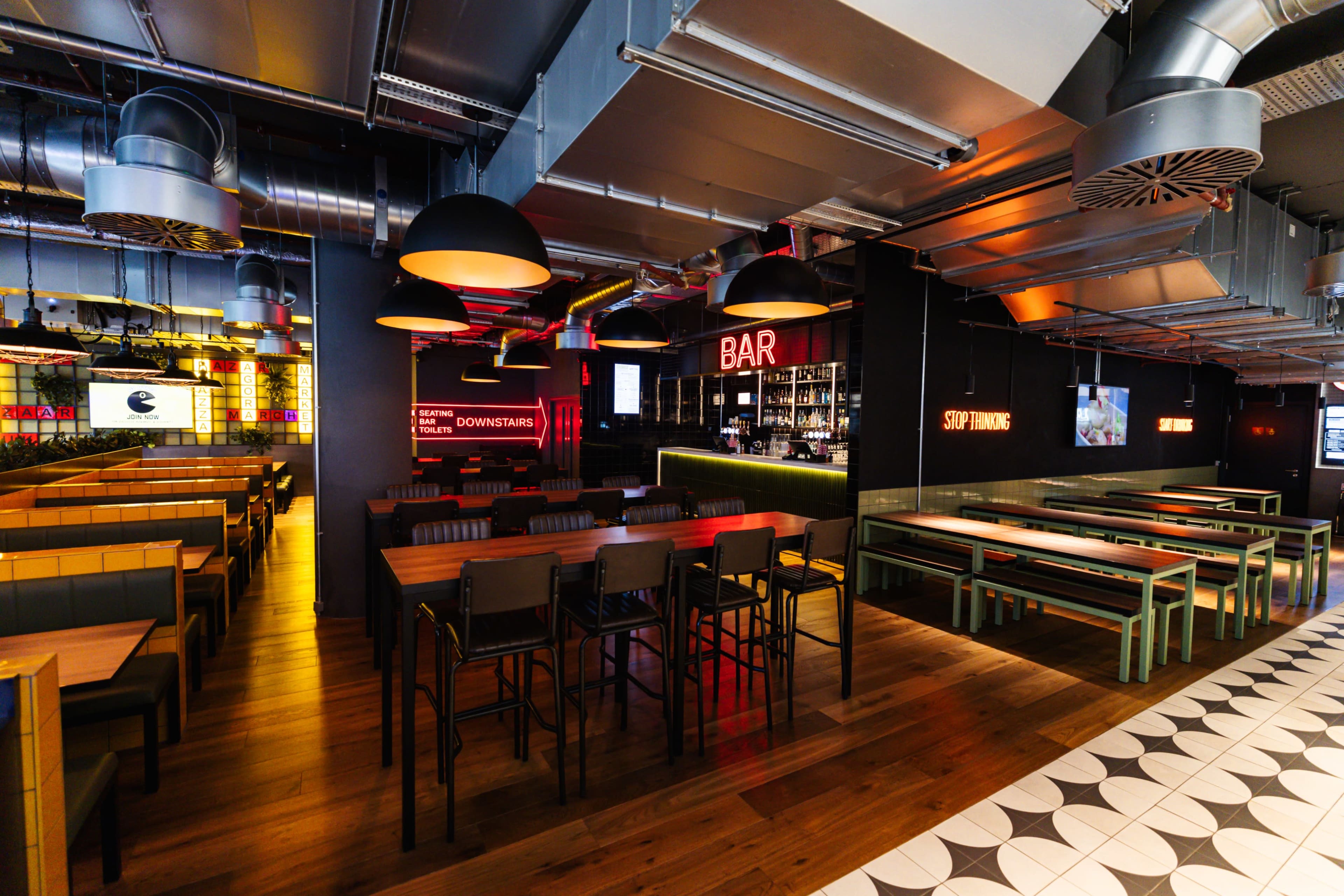 Food Hall in the City of London Image in City of London, London, ENG